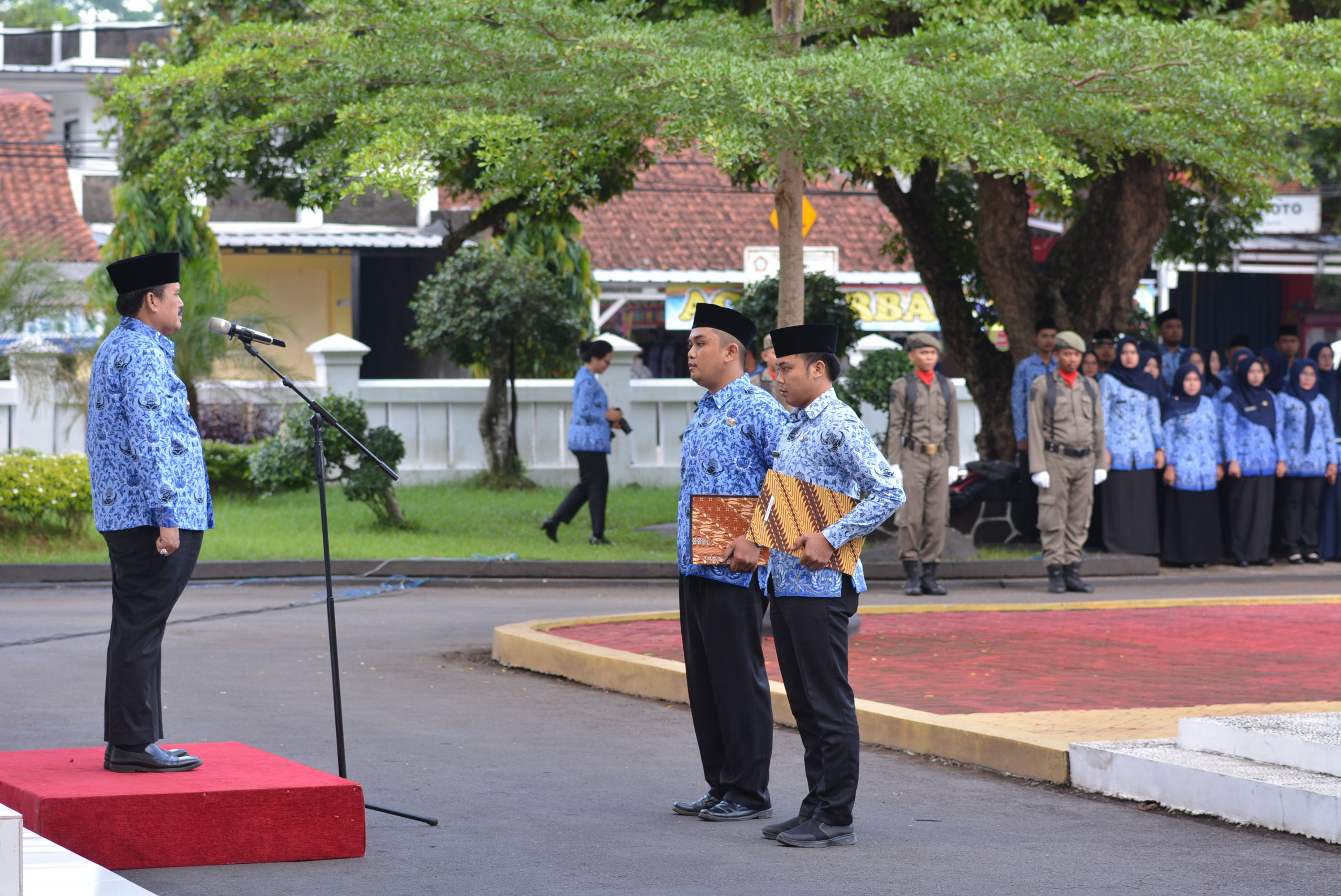 Upacara Hari Kesadaran Nasional Februari 2020