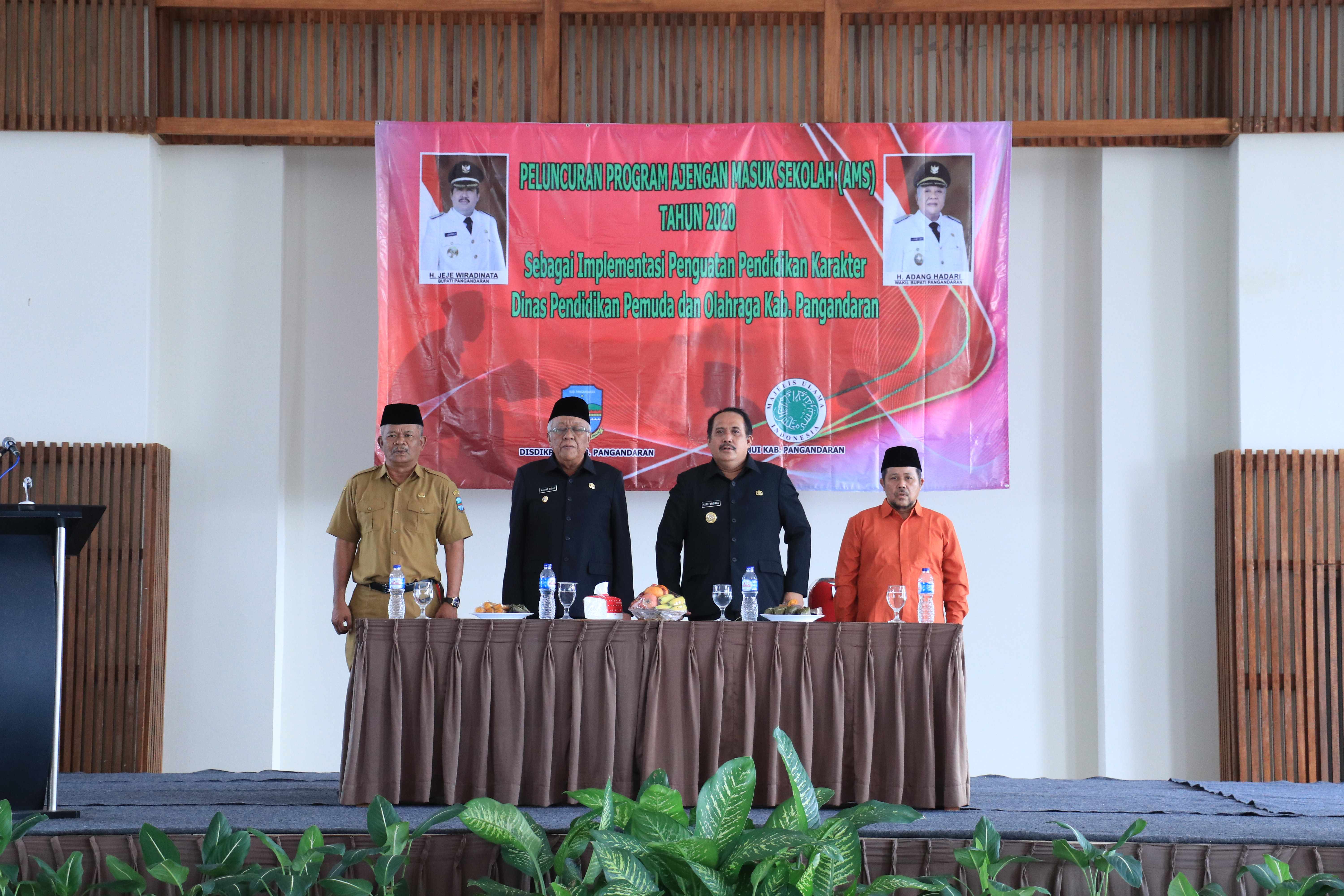 Launching Ajengan Masuk Sekolah Tahun 2020
