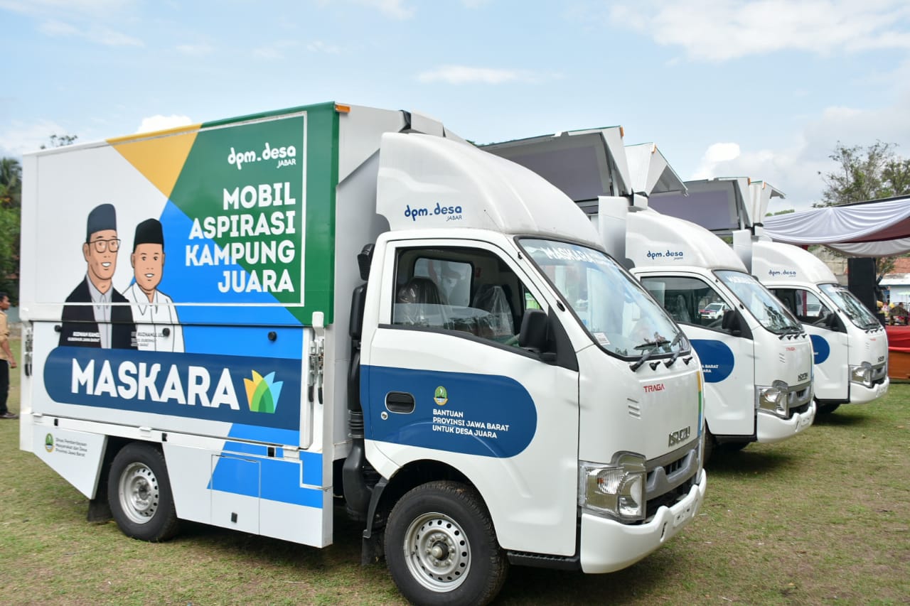 Tiga Desa di Pangandaran, Menerima MASKARA