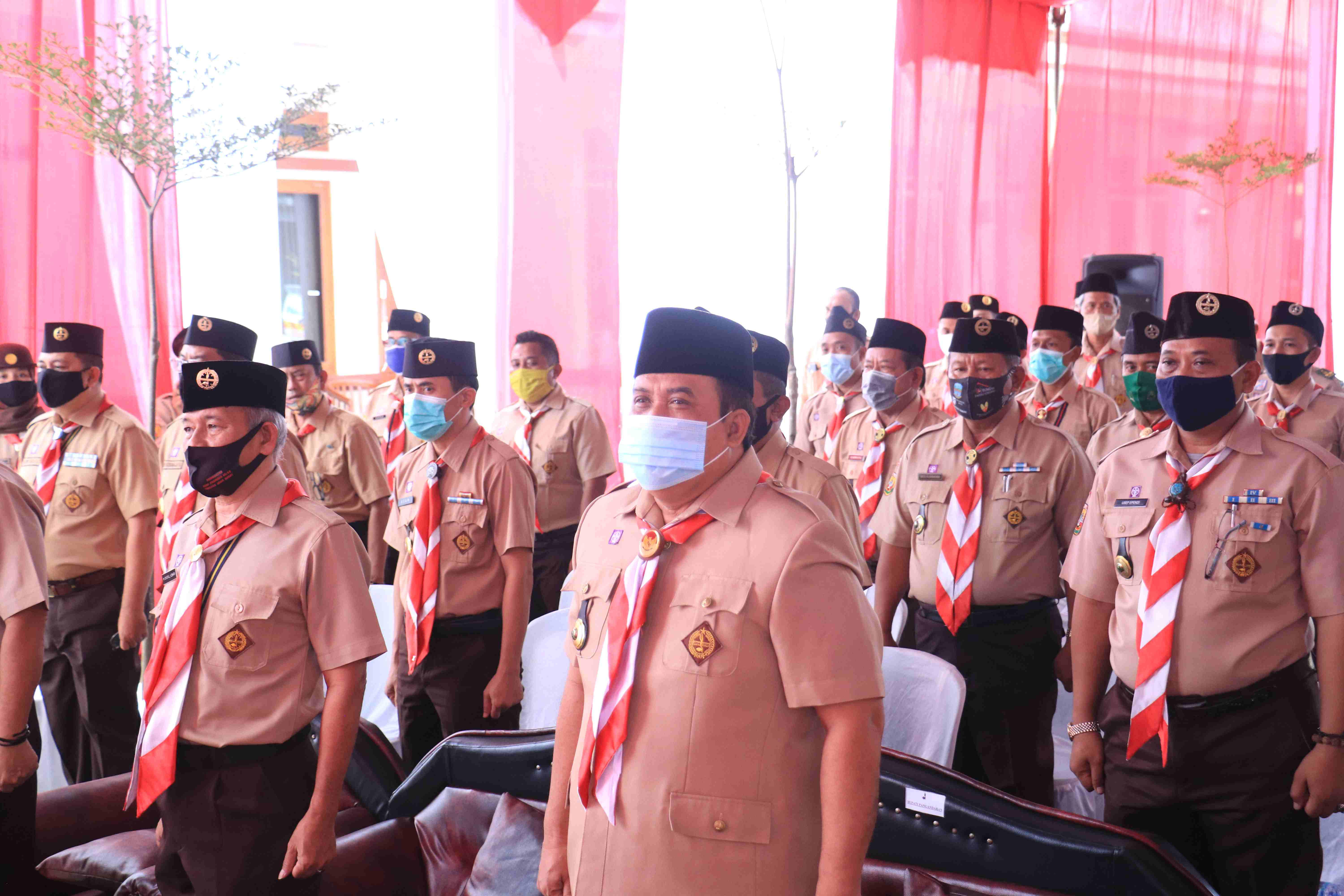 Pembukaan Muscab II Gerakan Pramuka Kwarcab Pangandaran Tahun 2021