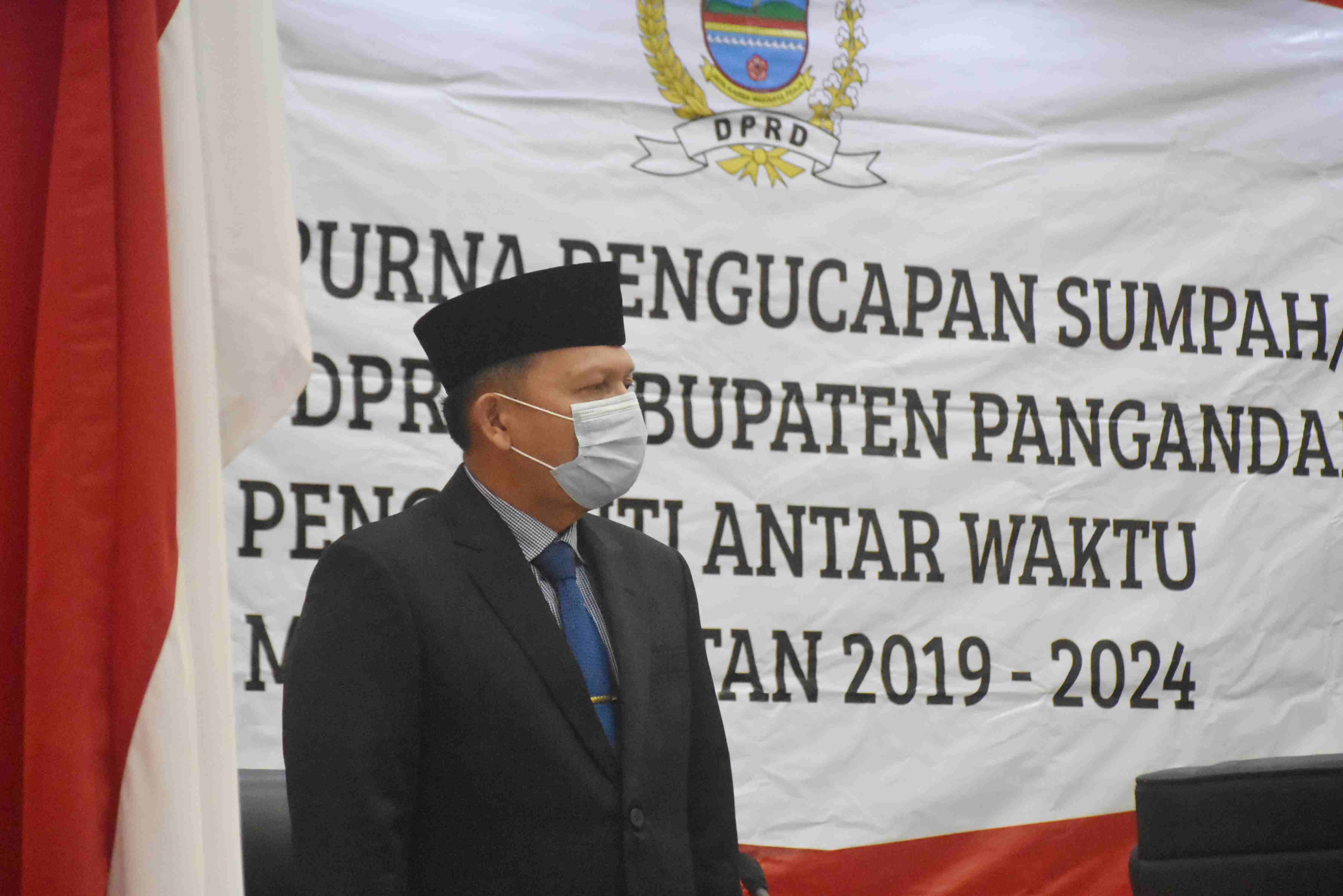 engucapan Sumpah dan Janji Anggota DPRD Kab. Pangandaran Pengganti Antar Waktu Periode 2019 - 2024