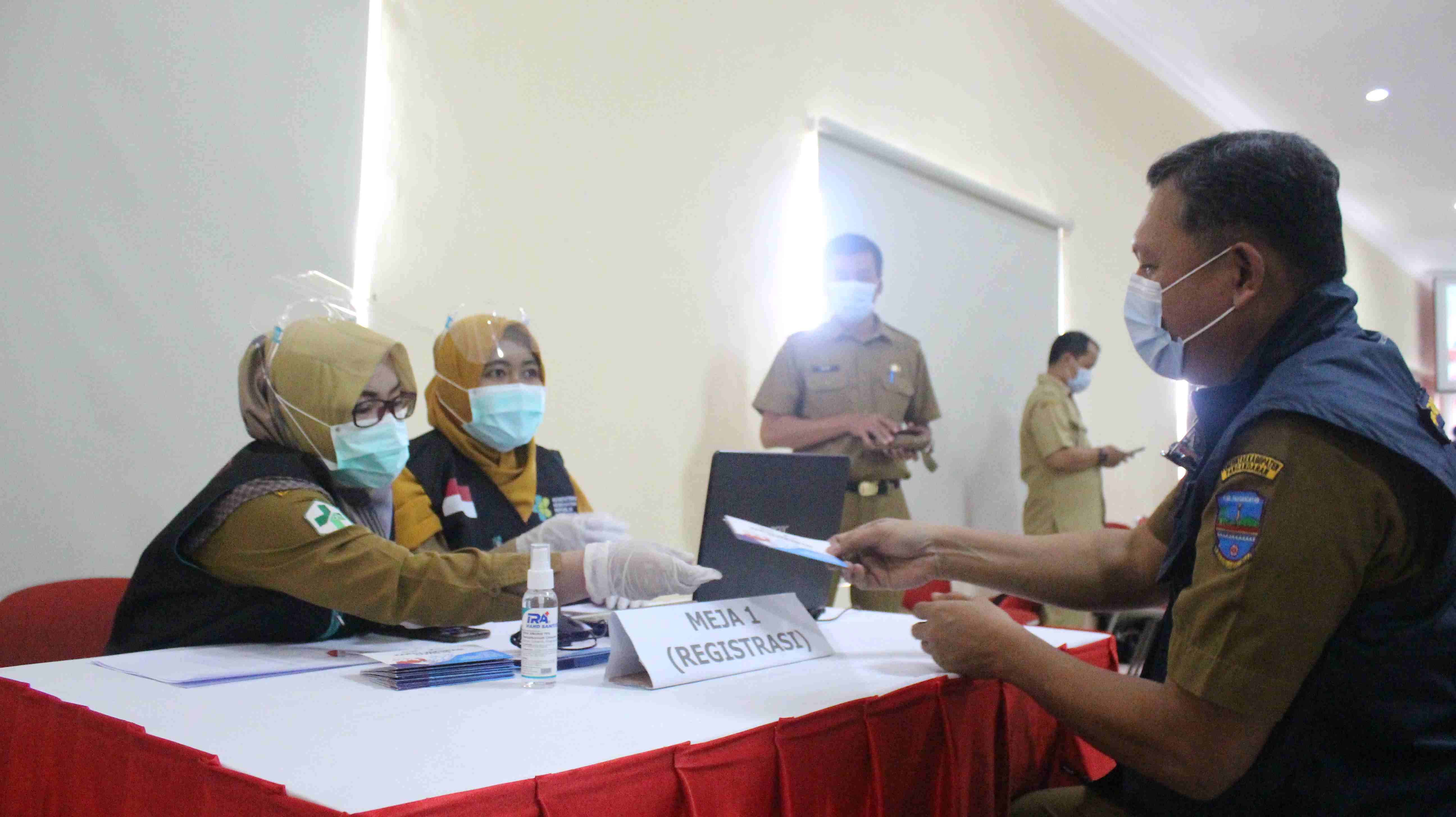 Pencanangan Vaksinasi Covid-19 di Kab. Pangandaran