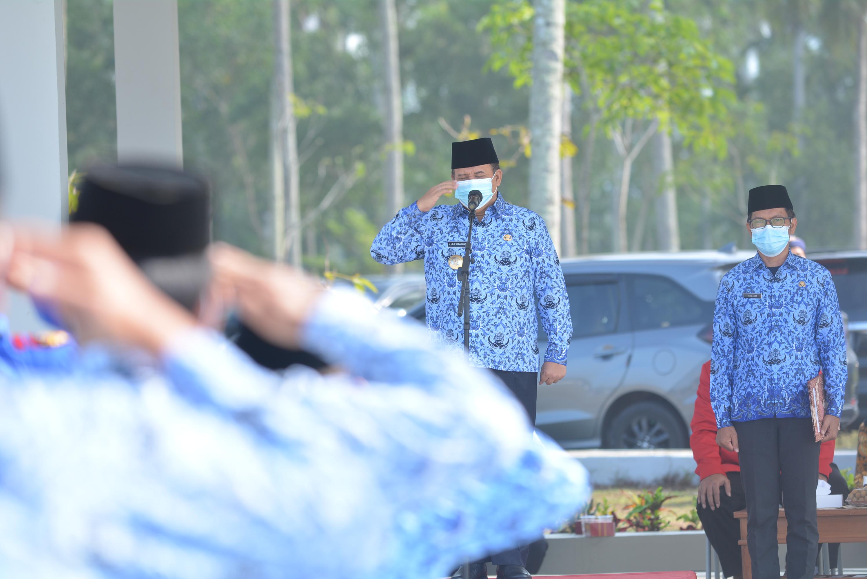 Upacara Hari Kelahiran Pancasila Tingkat Kabupaten Pangandaran