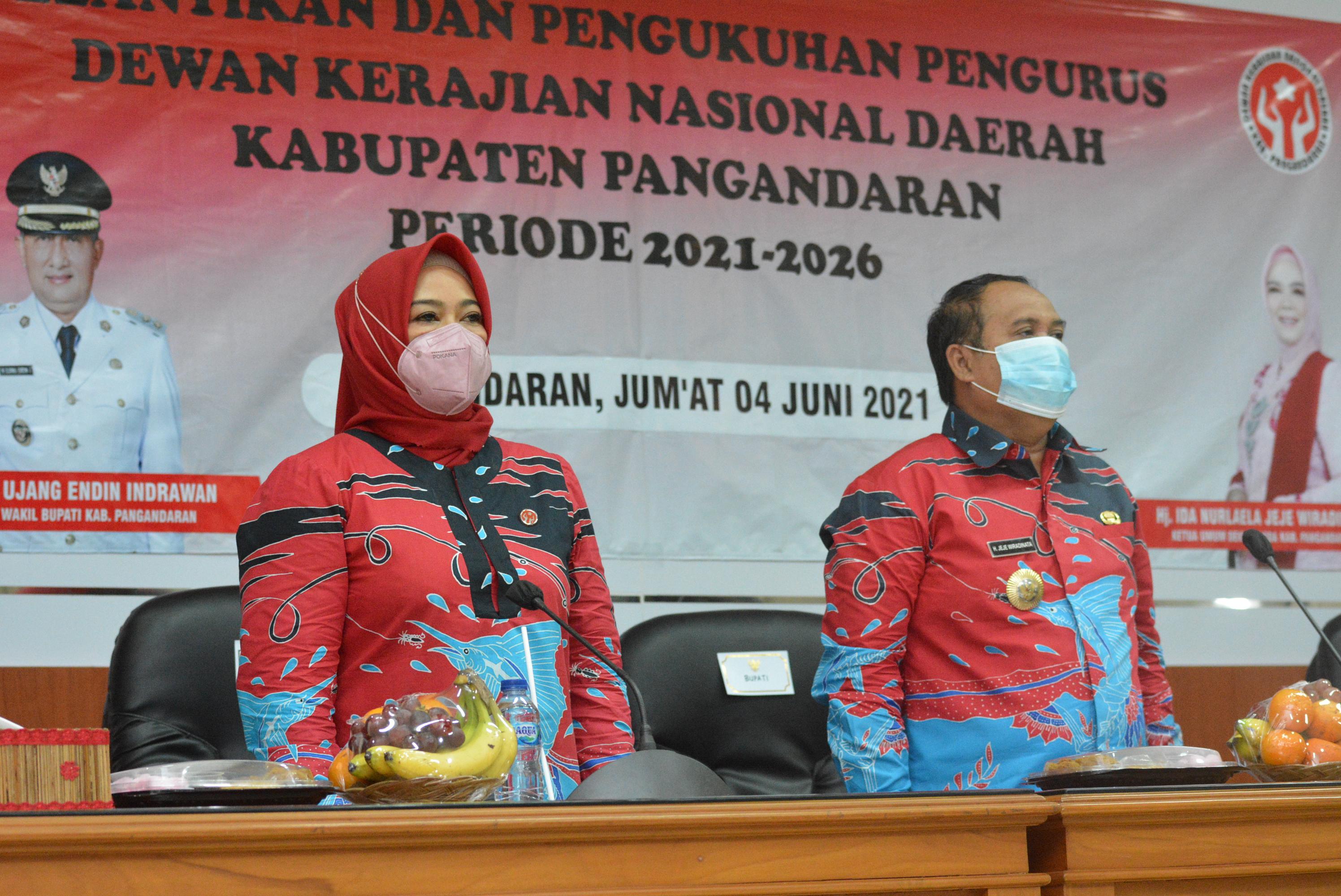 Pelantikan dan Pengukuhan Pengurus Dekranasda Kab. Pangandaran,