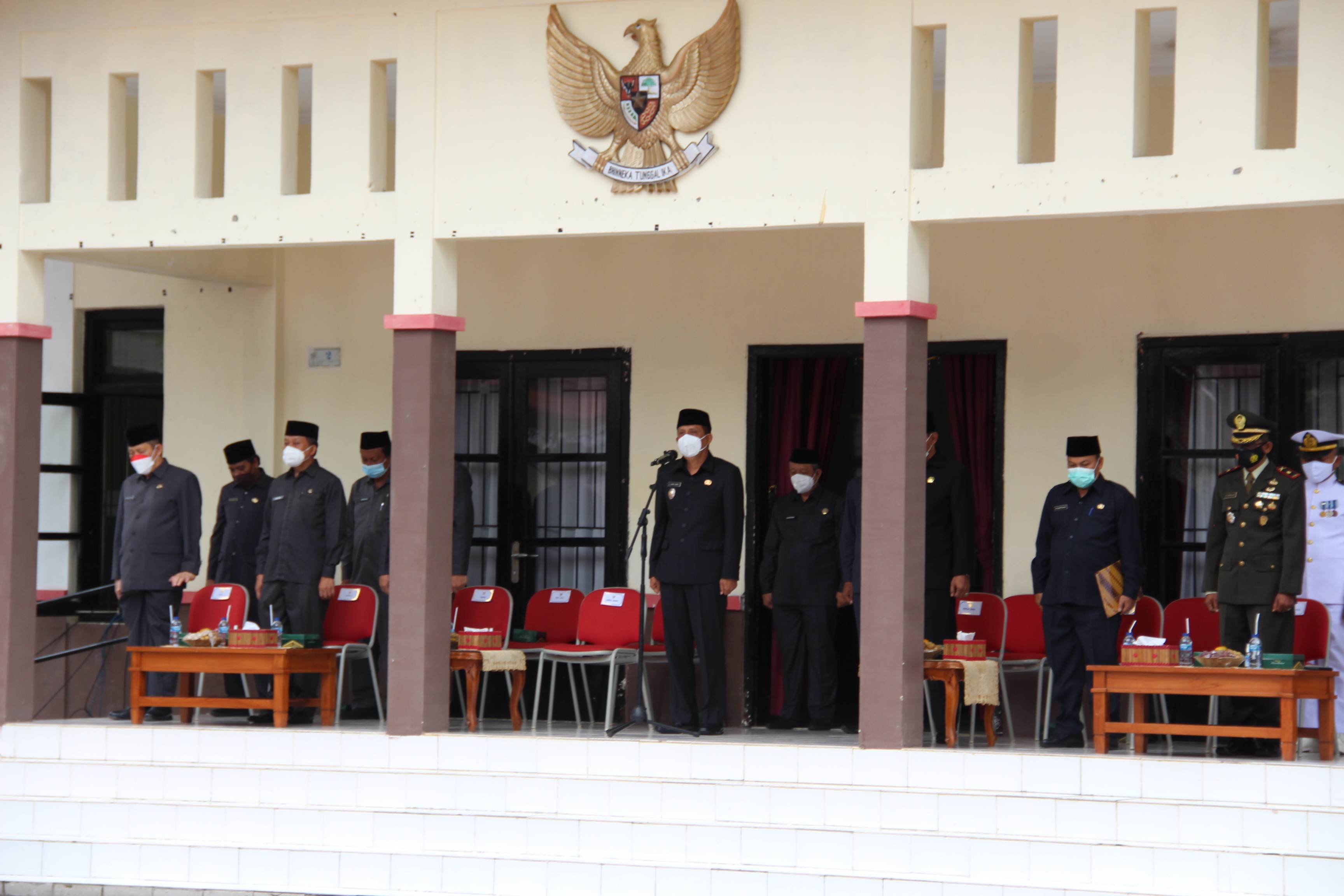 pacara Peringatan Hari Kesaktian Pancasila Tahun 2021 Tingkat Kabupaten Pangandaran,