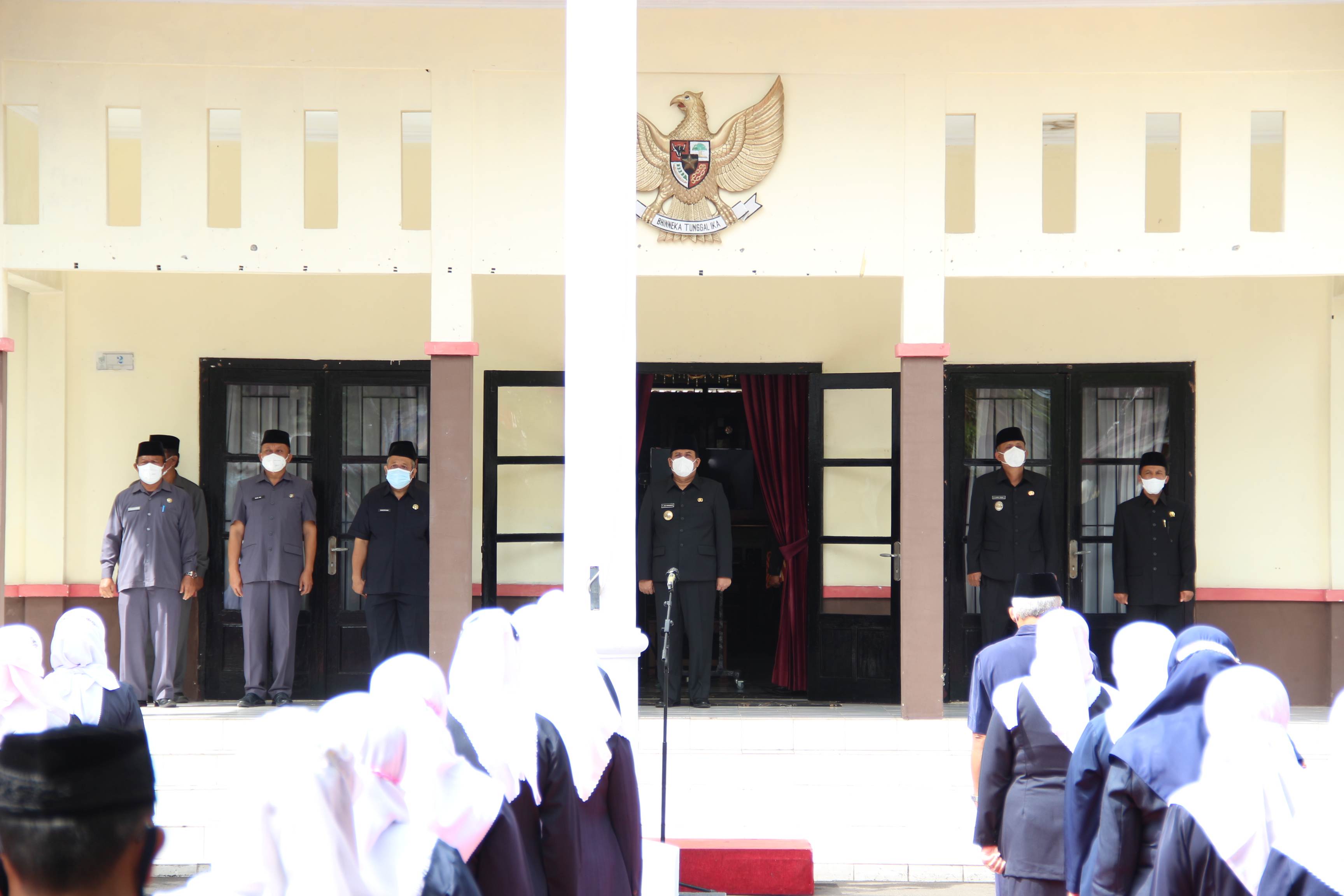 Pengambilan Sumpah Jabatan Kepala Sekolah di Lingkungan Pemerintah Kabupaten Pangandaran