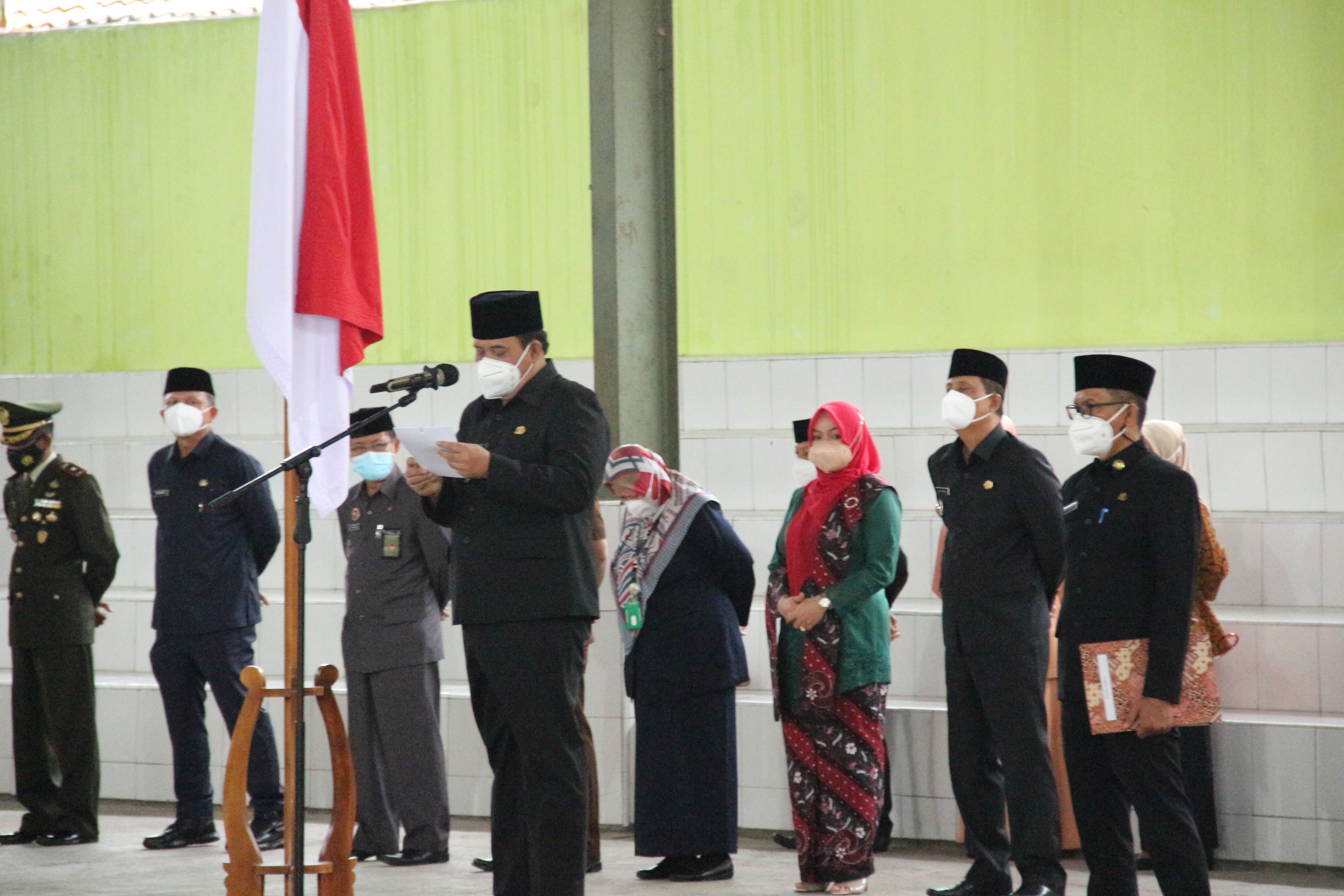 Upacara Peringatan Hari Pahlawan ke - 76 Tingkat Kab. Pangandaran