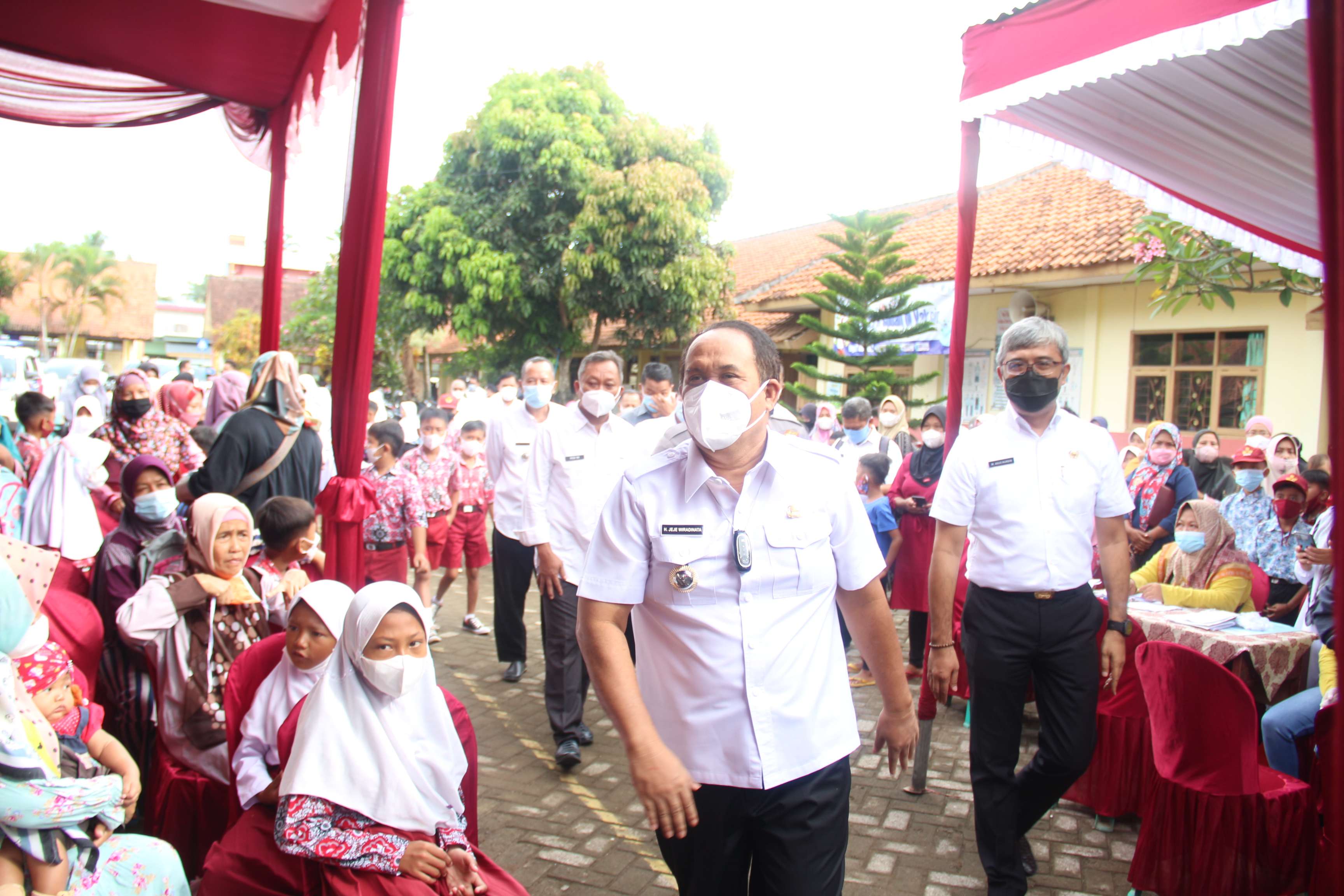 Kick Off Vaksinasi Covid-19 Untuk Anak Usia 6-11 Tahun