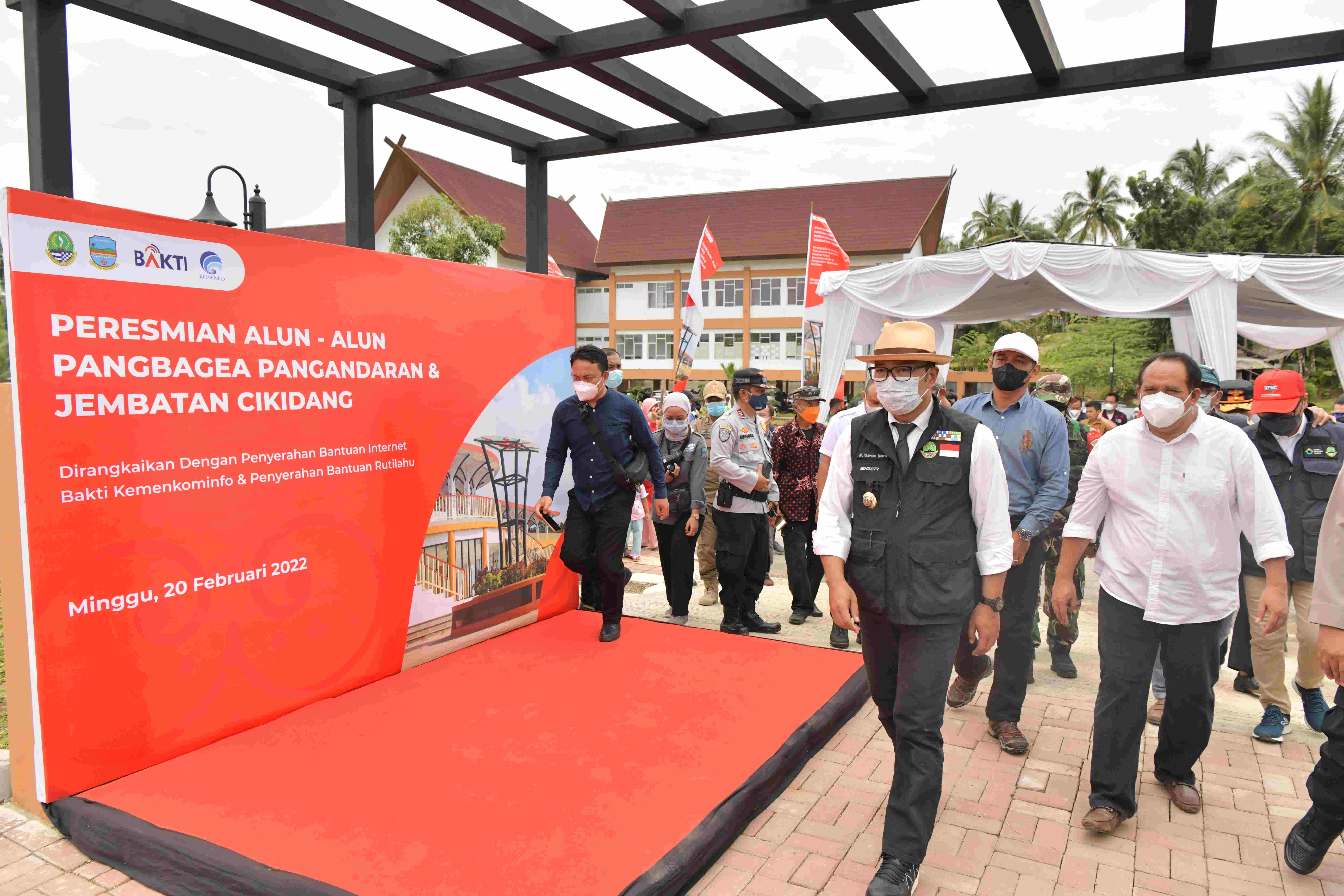 Peresmian Alun-alun Pangbagea