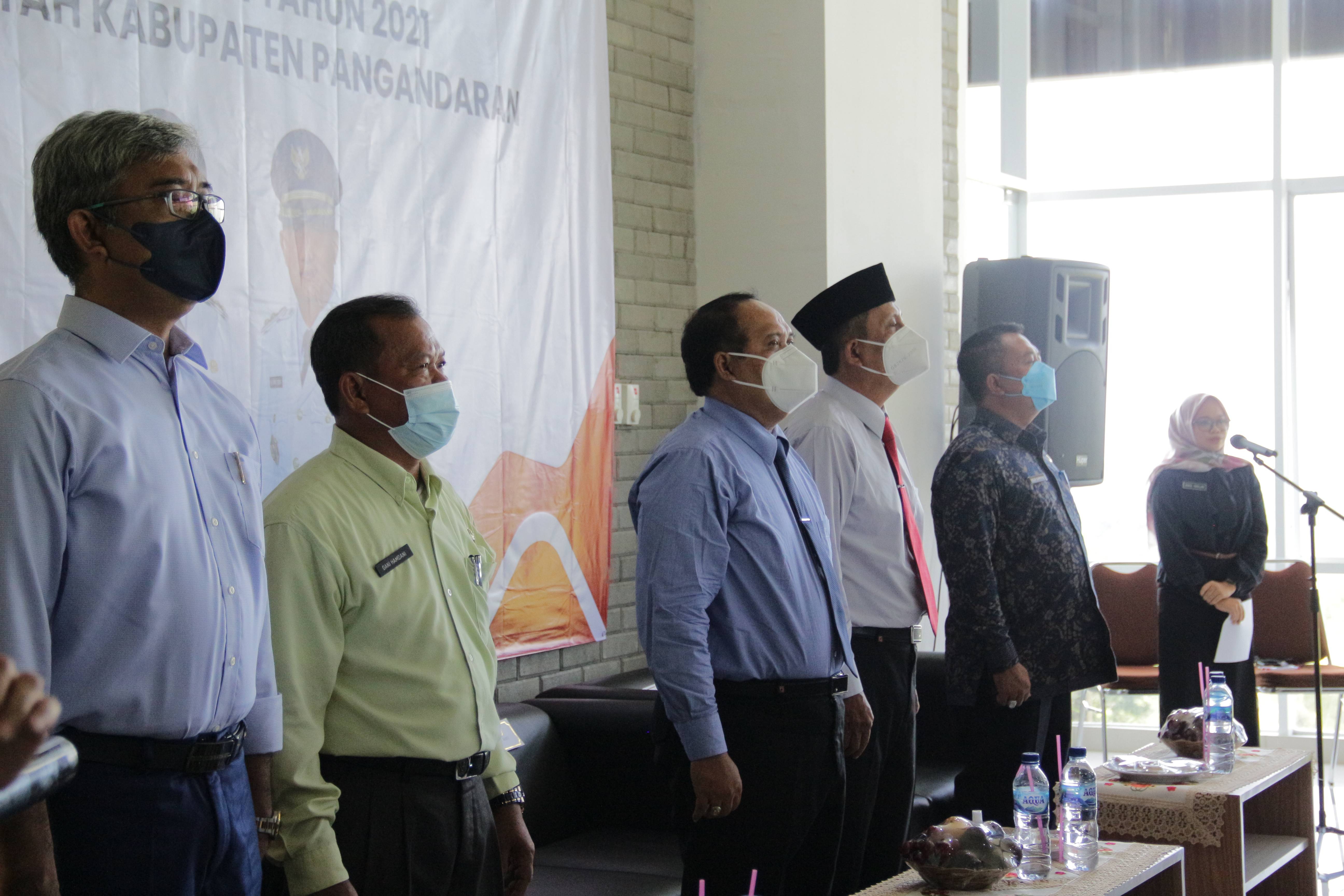 Penyerahan SK PPPK (P3K) lingkup Pemerintah Kabupaten Pangandaran