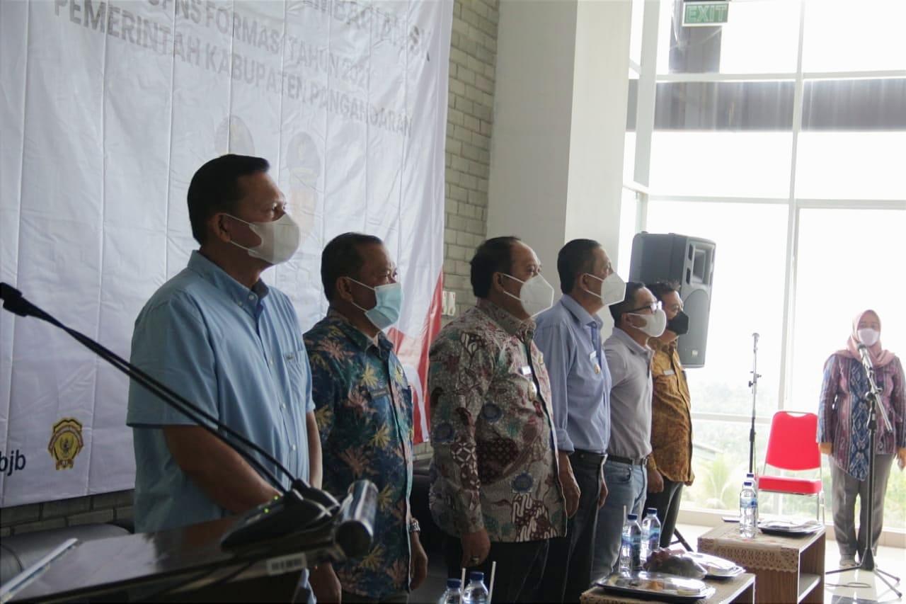 Penyerahan SK CPNS Kabupaten Pangandaran Formasi Tahun 2021