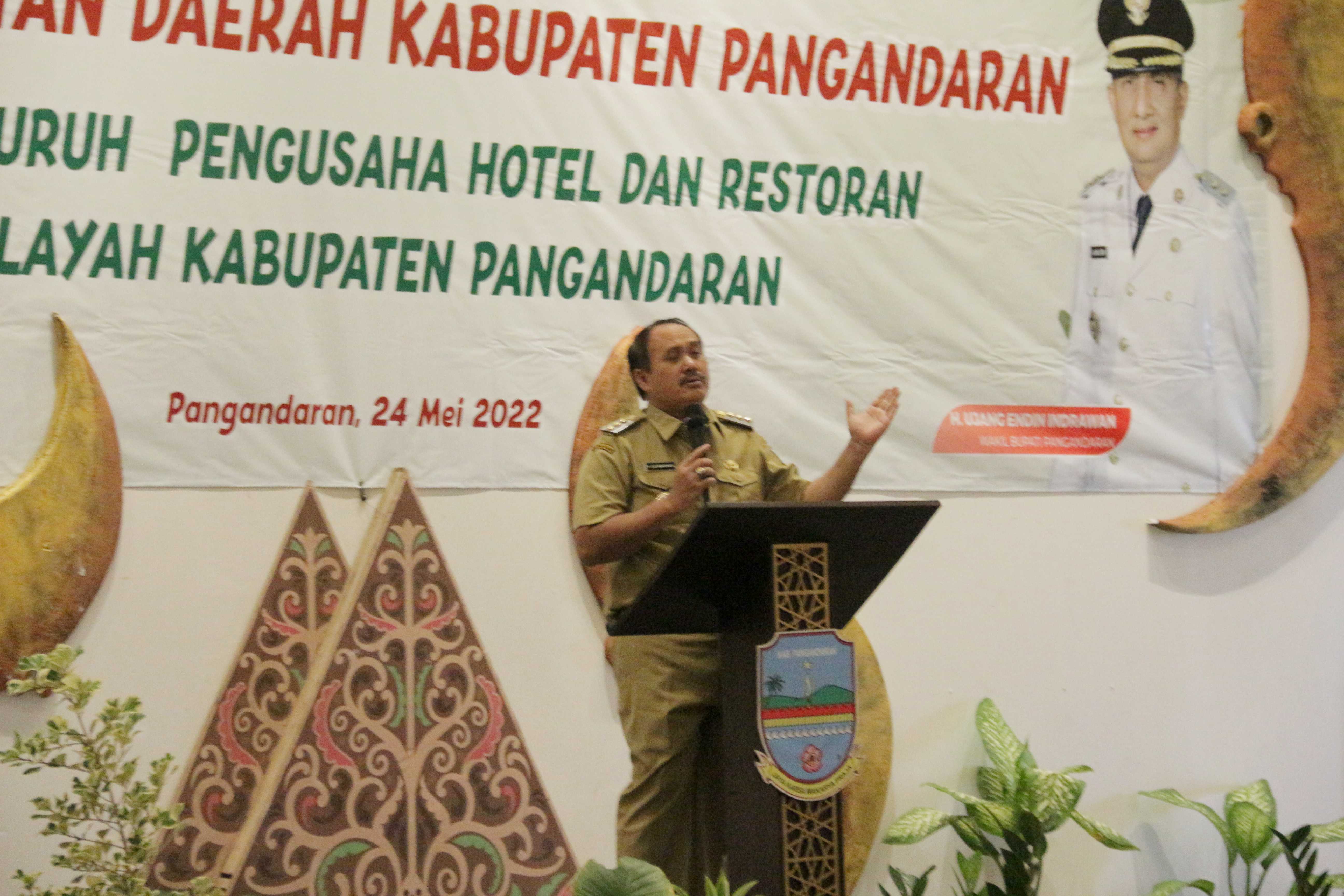 Halal Bihalal Bersama Pengusaha Hotel dan Restoran di Wilayah Kabupaten Pangandaran