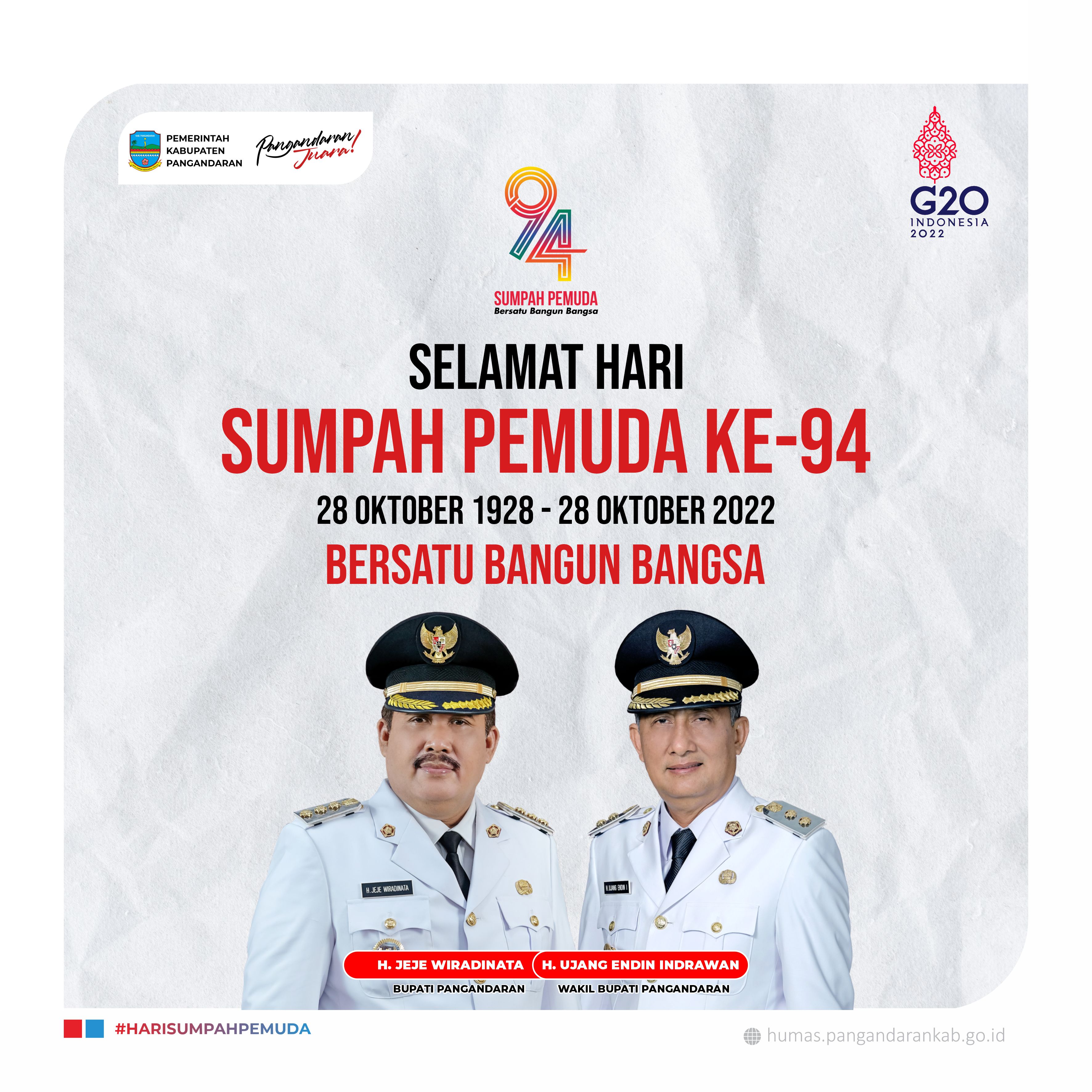 Selamat Hari Sumpah Pemuda 2022
