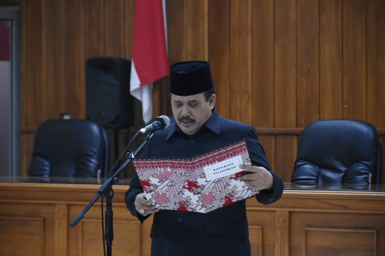 Pelantikan Pejabat Lingkup Pemerintah Kabupaten Pangandaran