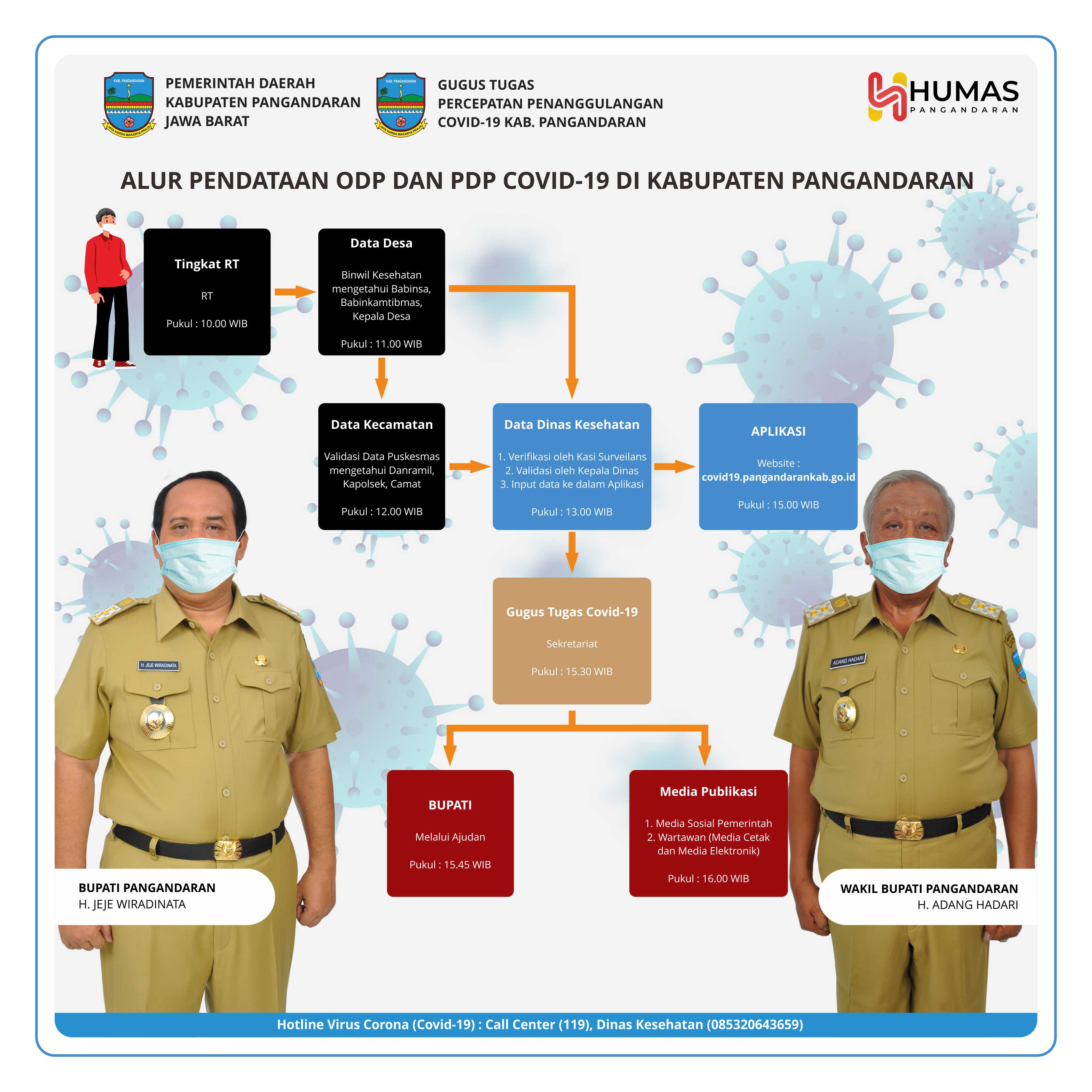 Alur Pendataan Covid-19