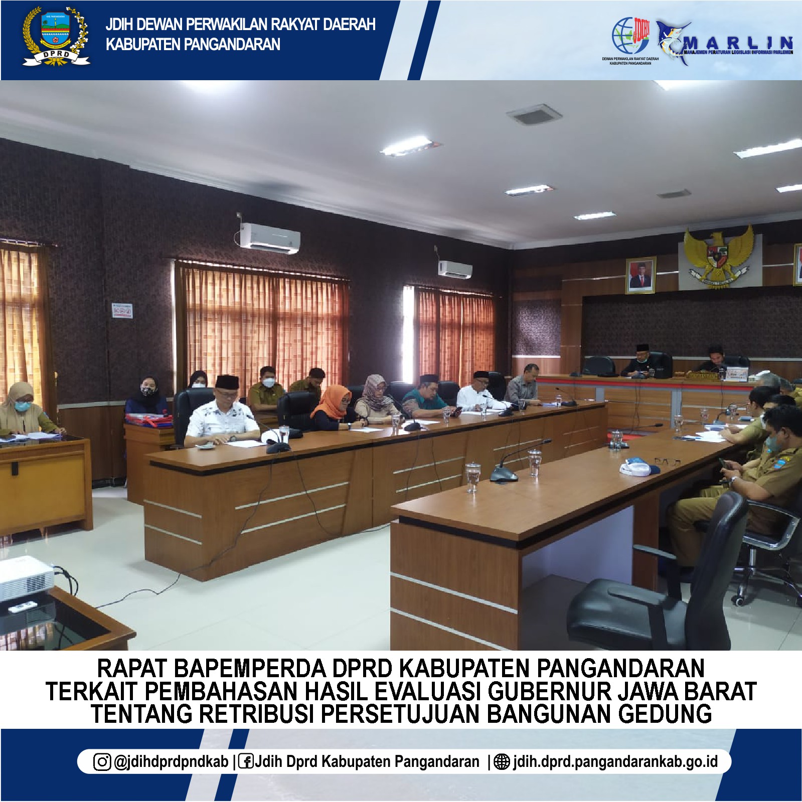 RAPAT BAPEMPERDA DPRD KAB. PANGANDARAN