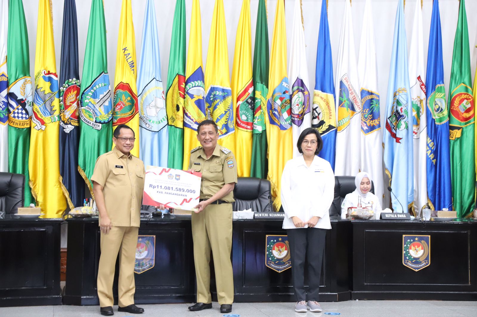 Pemkab Pangandaran Raih Apresiasi Pengendalian Inflasi Terbaik dari Kemendagri
