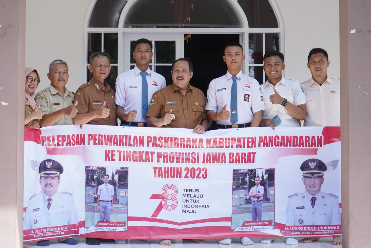 Pembekalan dan Pelepasan Paskibraka untuk Mengikuti Pemusatan Paskibraka Tingkat Provinsi Jabar