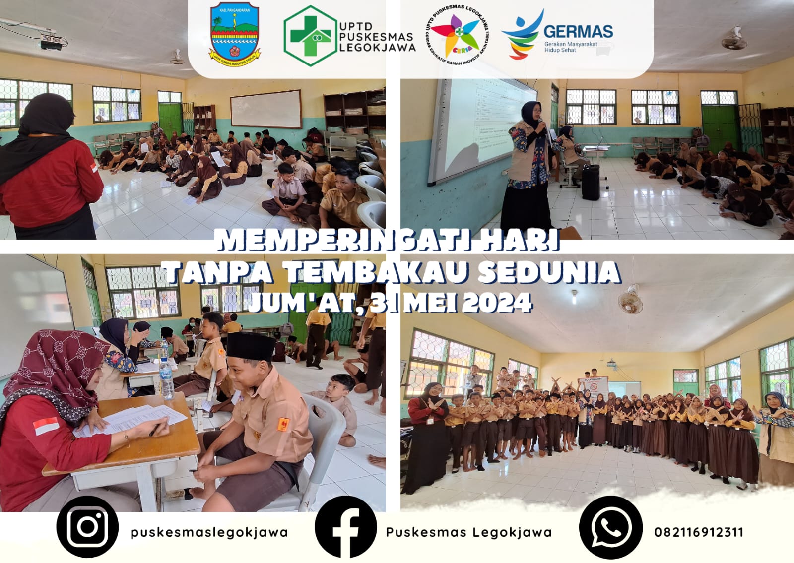 Memperingati Hari Tanpa Tembakau Sedunia