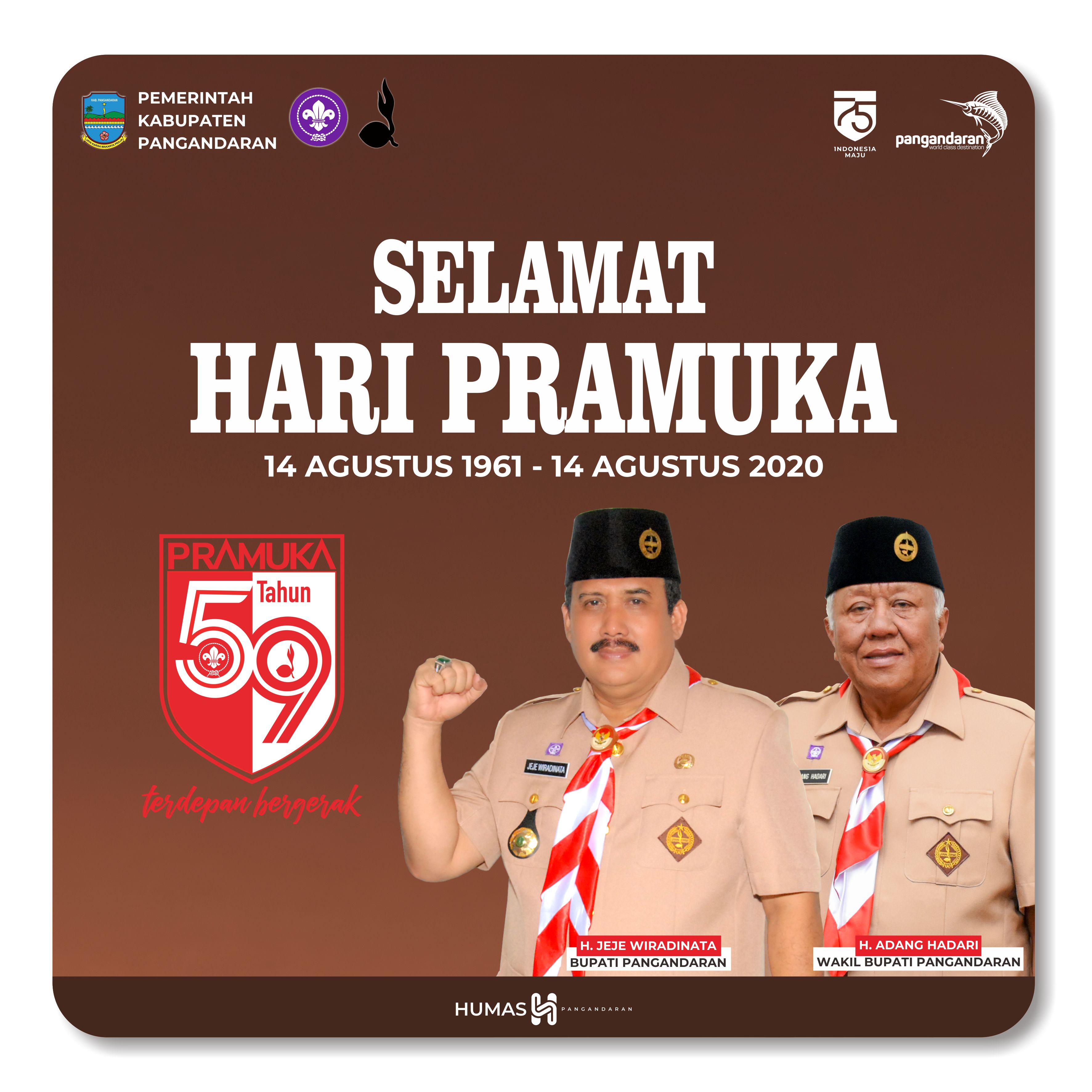 Selamat Hari Pramuka Tahun 2020