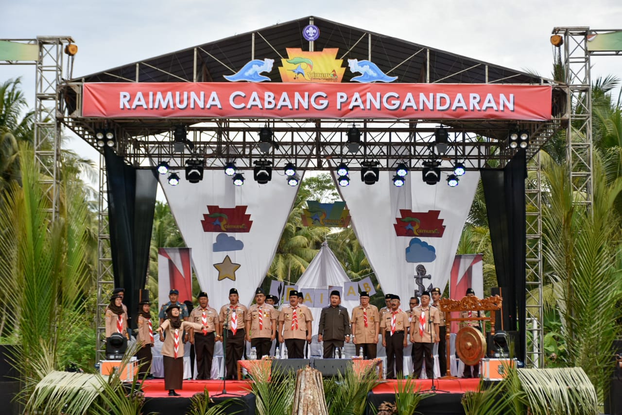 Bupati Buka Raimuna Cabang Pangandaran