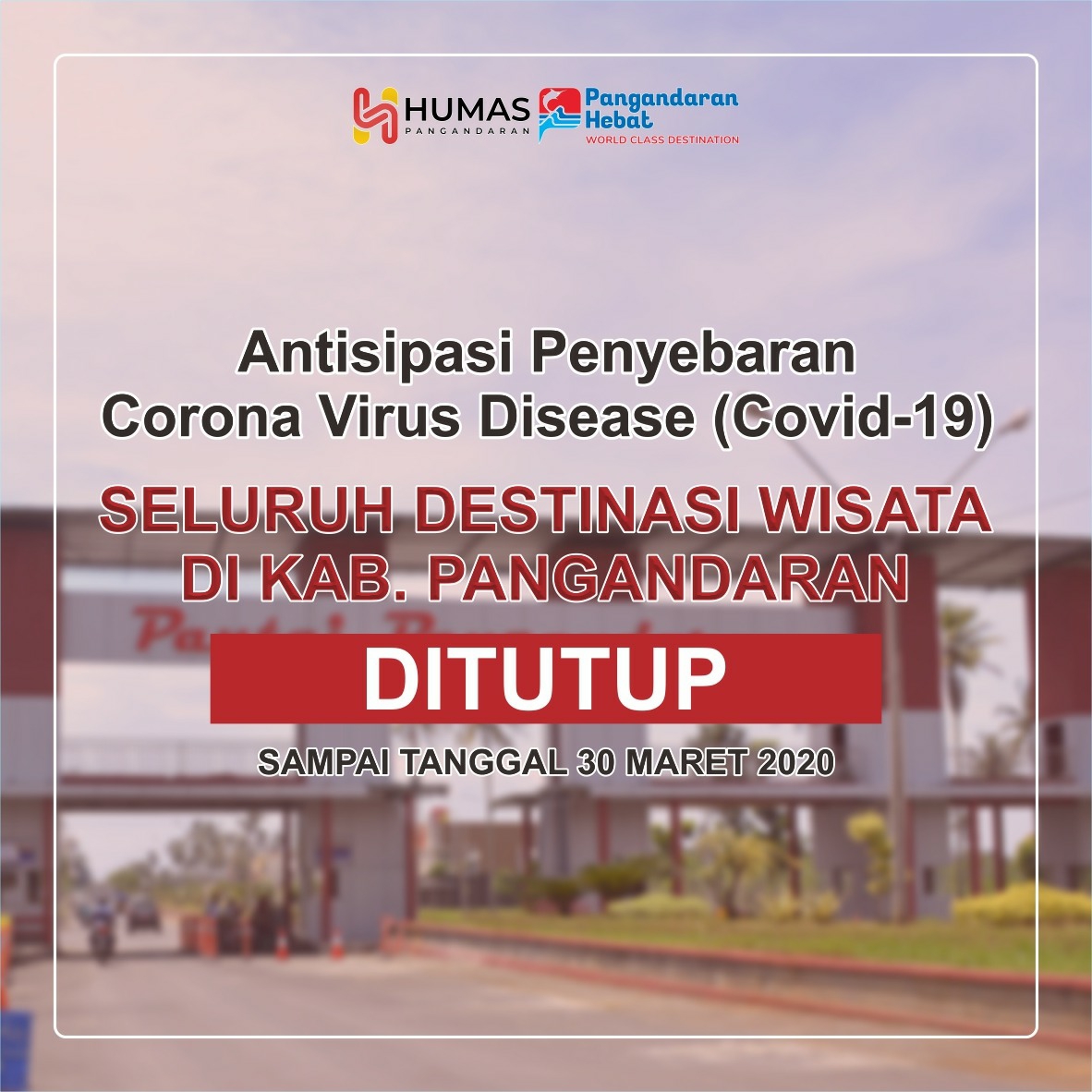 Destinasi Wisata di Kab. Pangandaran "DITUTUP SEMENTARA"