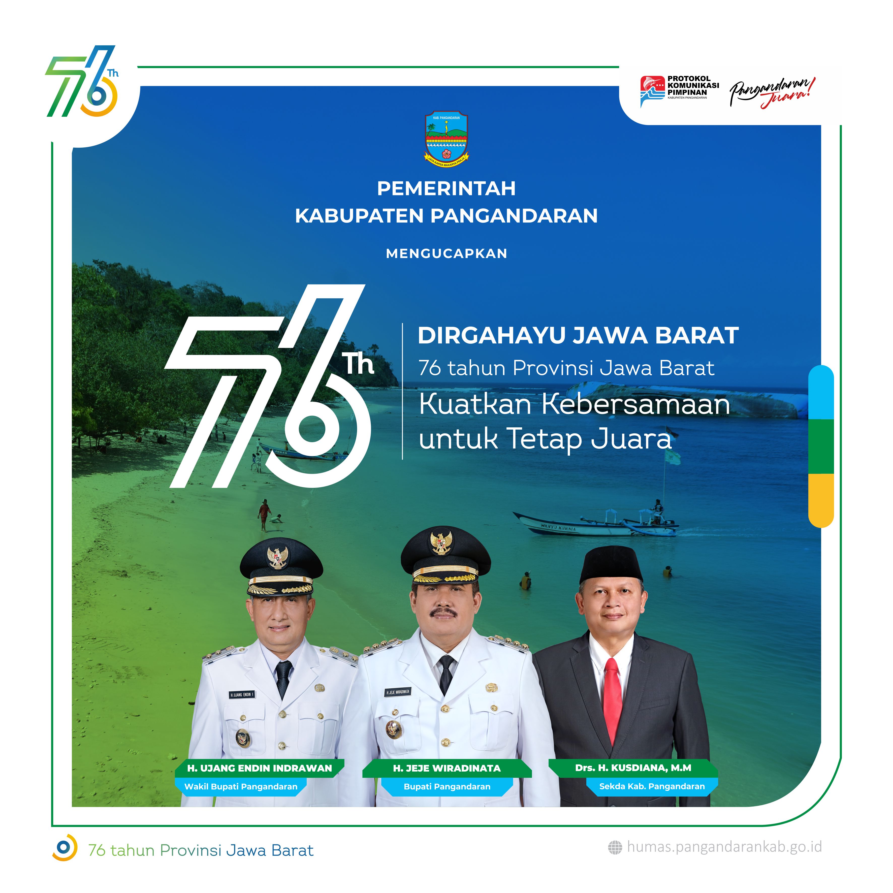 Dirgahayu Provinsi Jawa Barat Ke-76