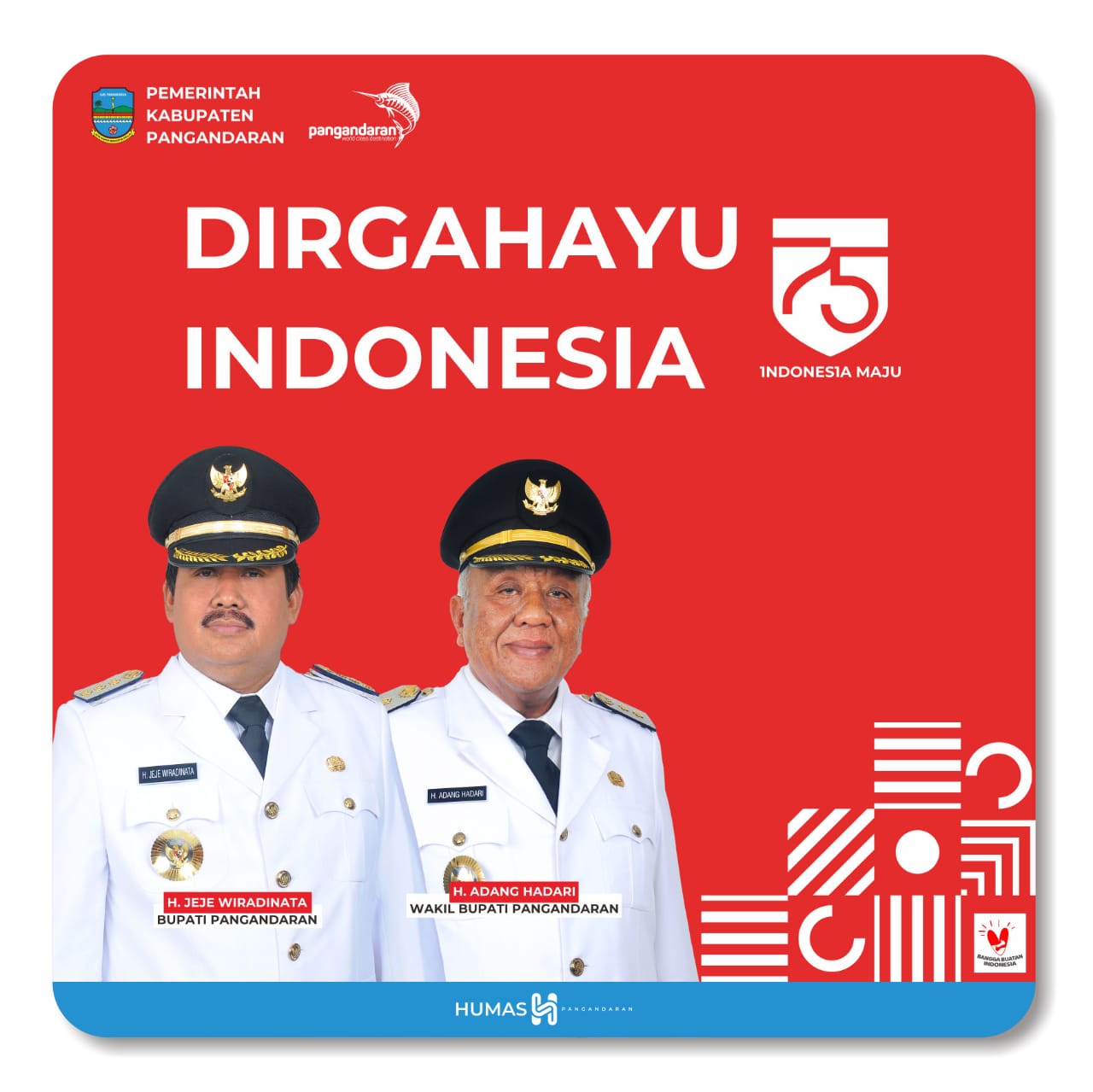 Dirgahayu Indonesia Ke-75