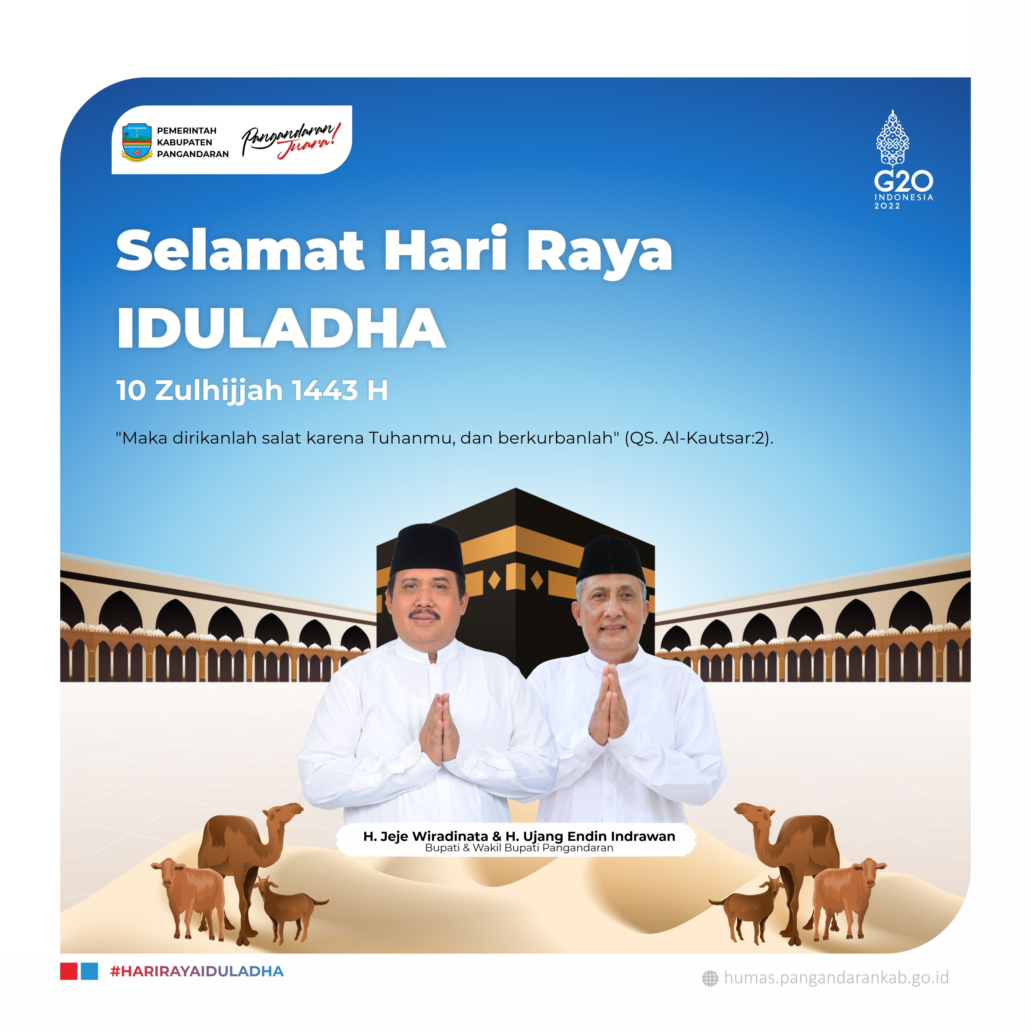 Selamat Hari Raya Iduladha 1443 H