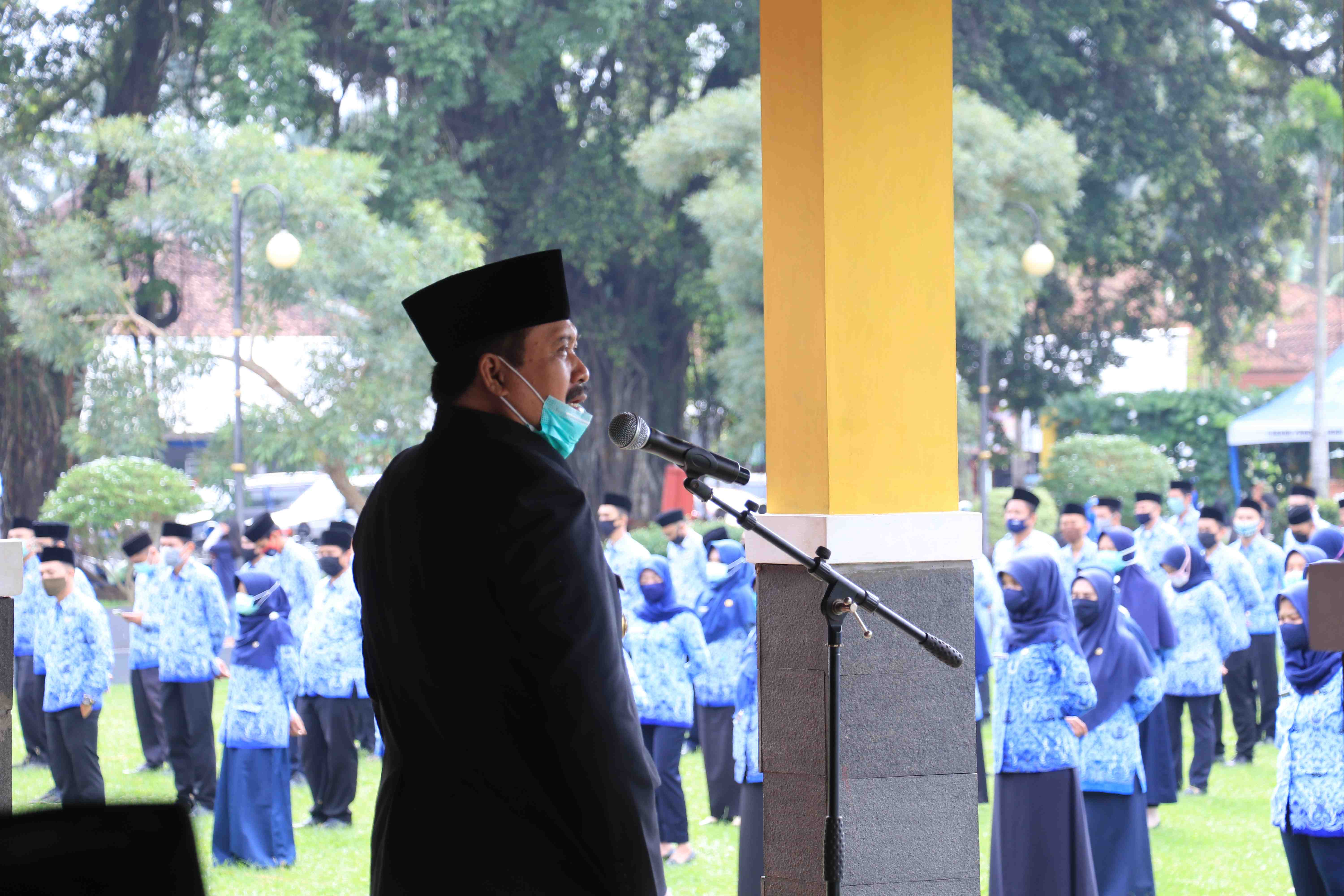 Pengambilan Janji PNS Lingkup Pemkab Pangandaran Tahun 2020