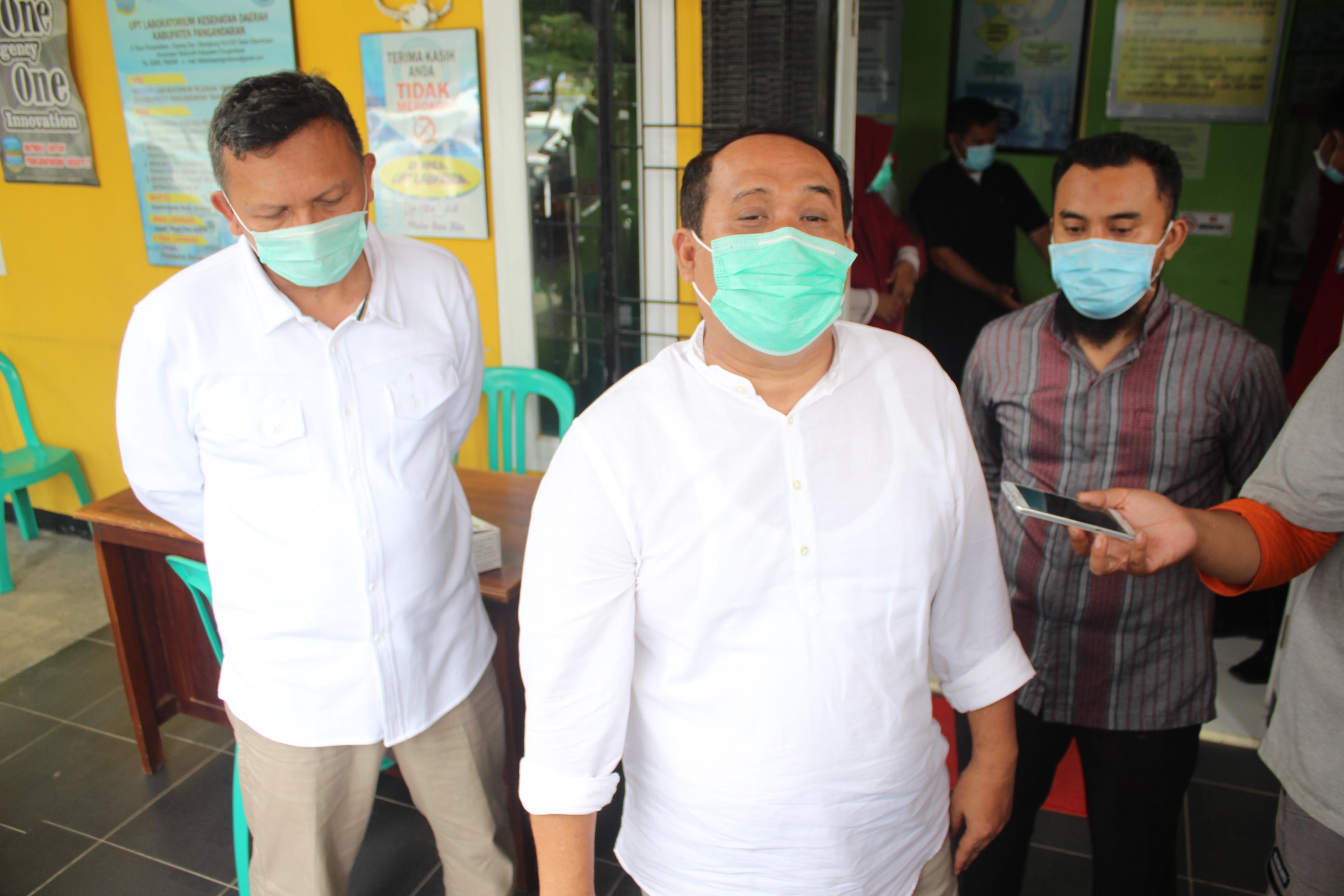 Peresmian Ruang Sampling Swab UPTD Labkesda Kab. Pangandaran