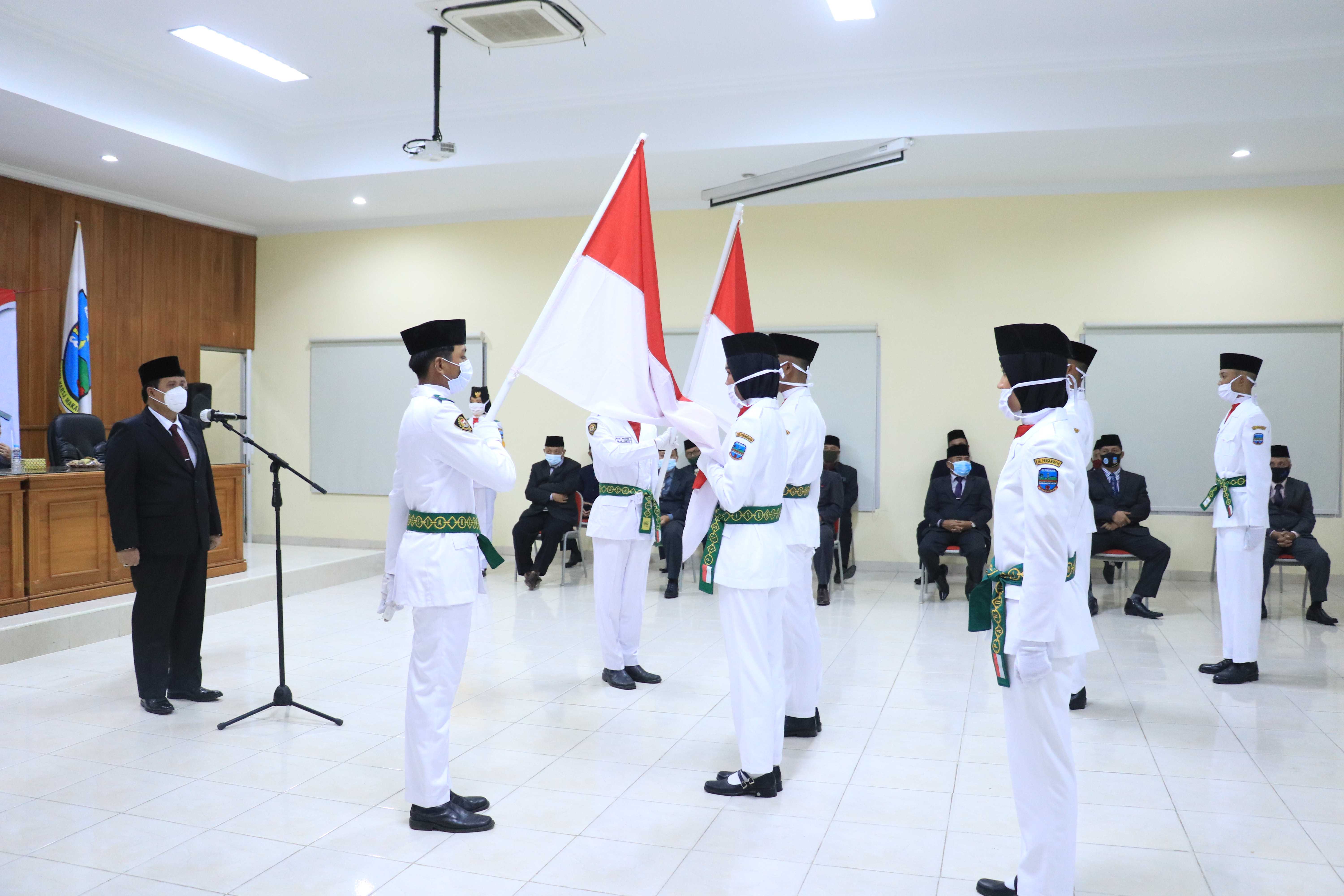 Pengukuhan Paskibra Kab. Pangandaran