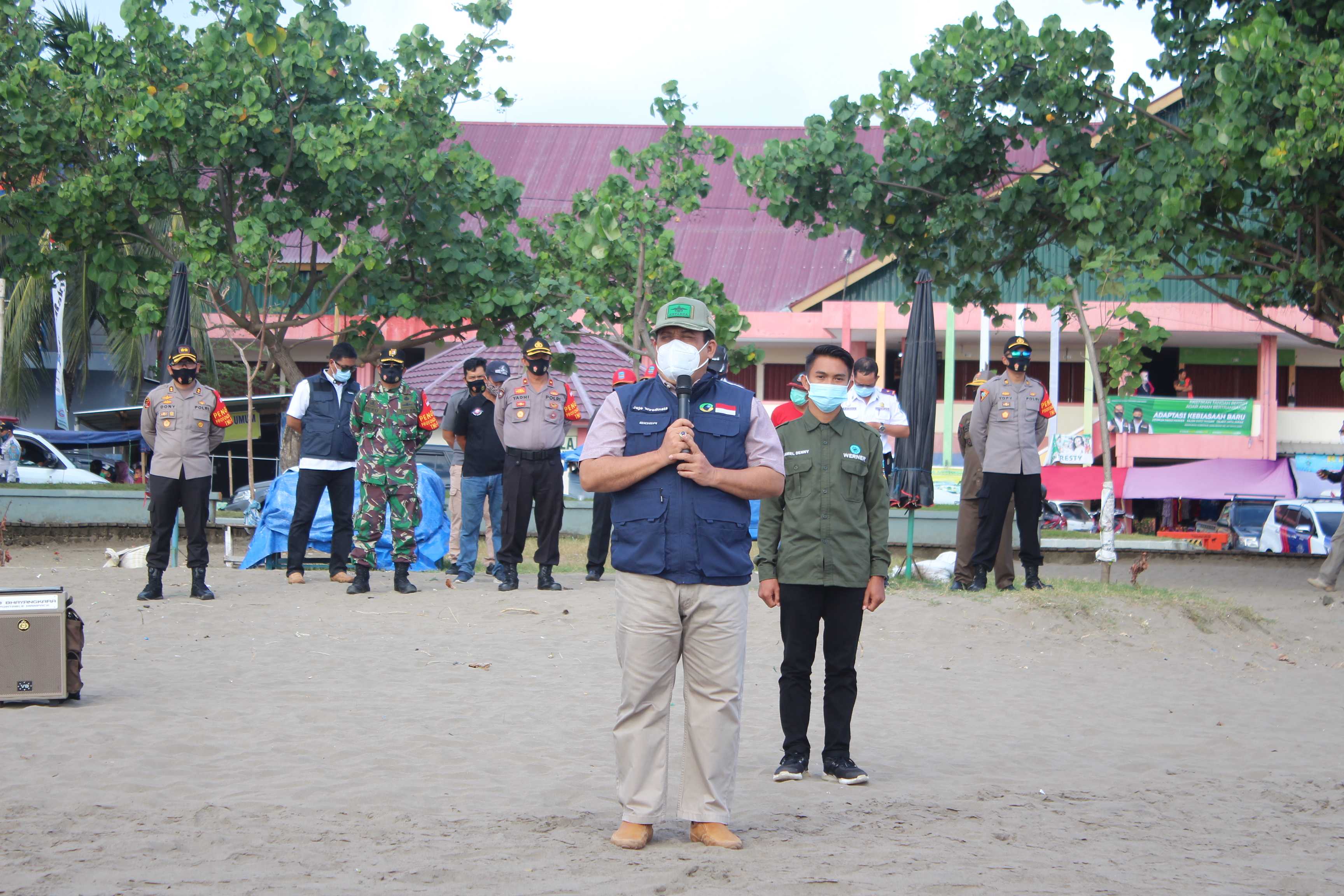 Apel Gelar Pasukan Disiplin Protokol Kesehatan