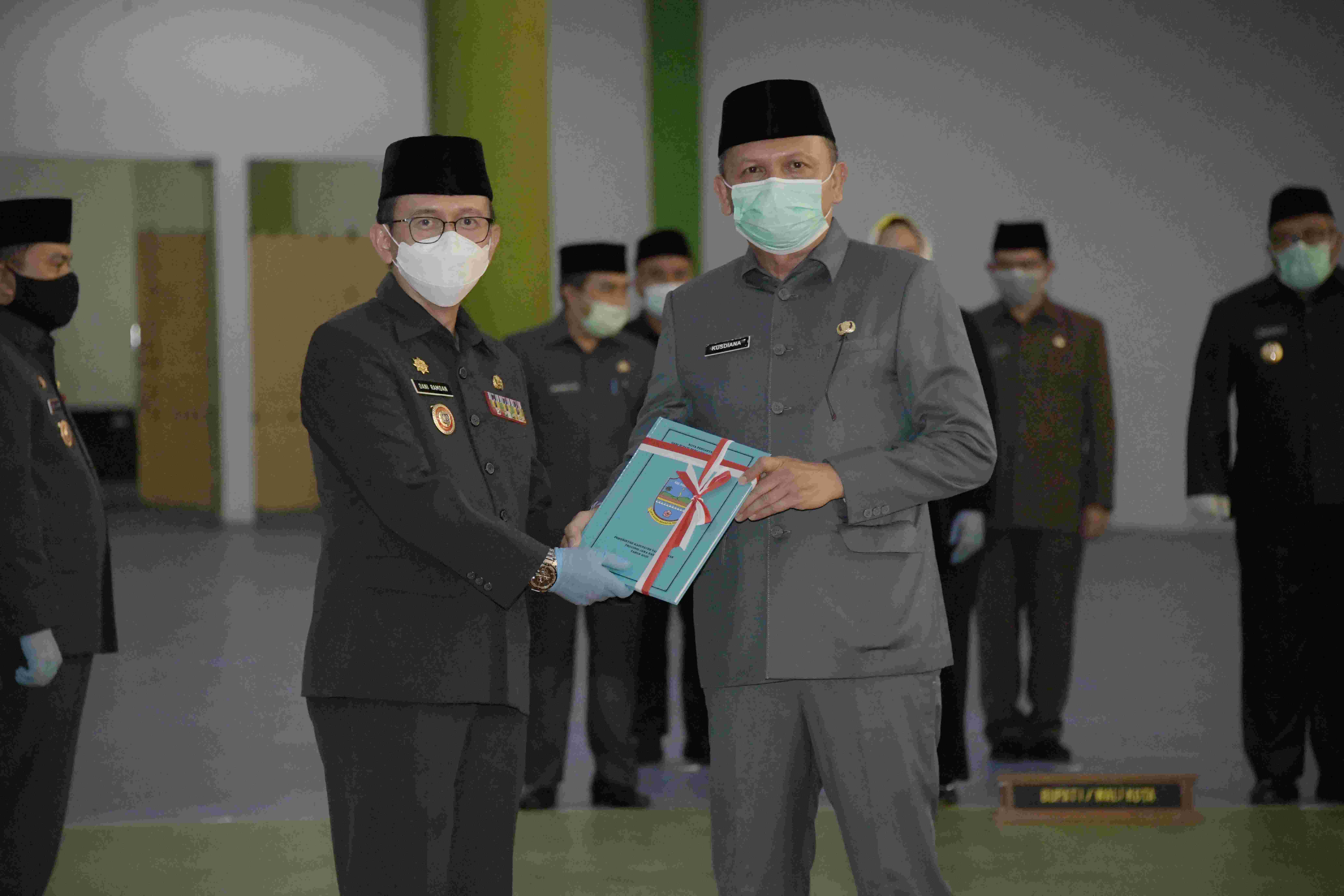 Pengukuhan Penjabat Sementara Bupati Pangandaran