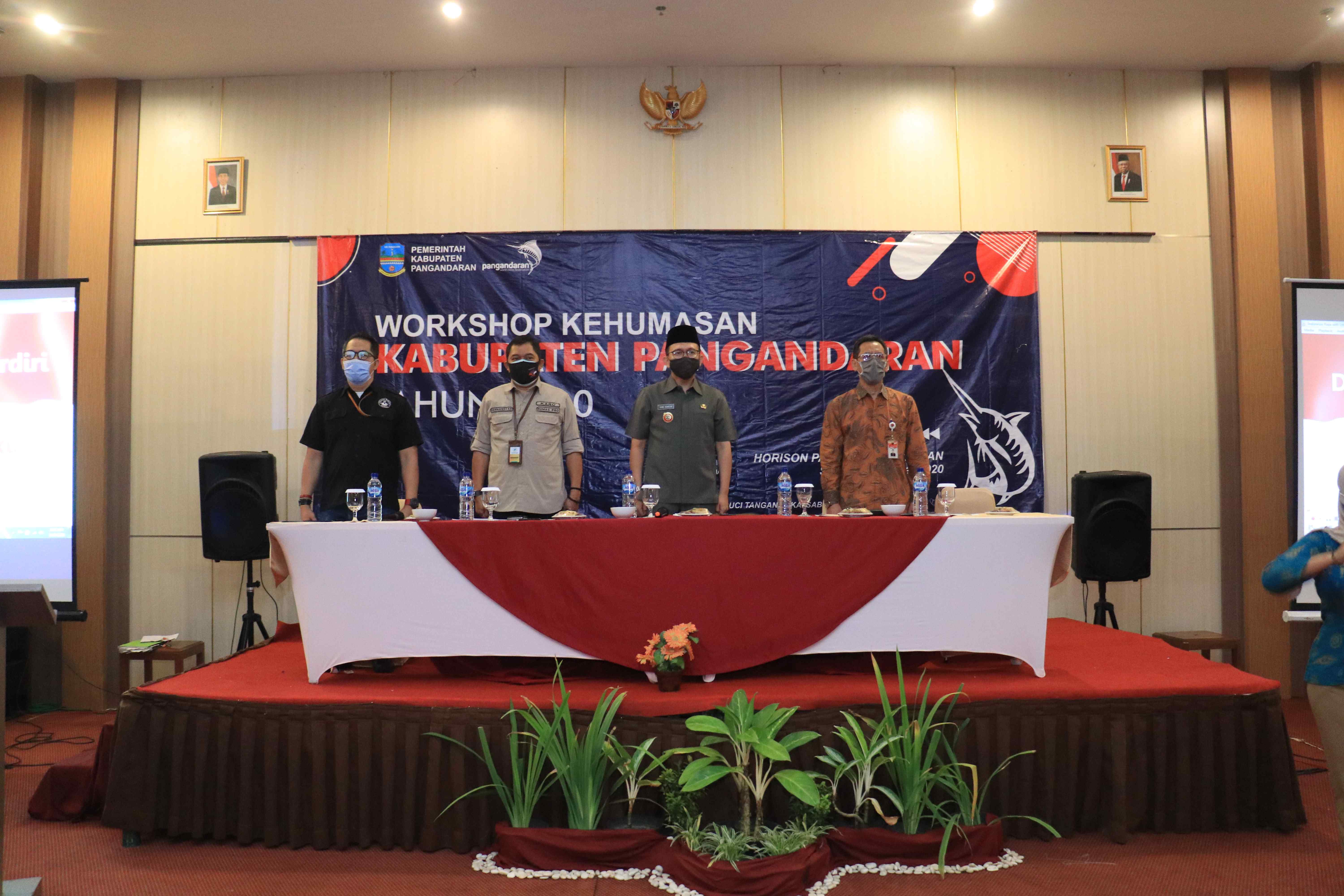 Workshop Kehumasan Kabupaten Pangandaran