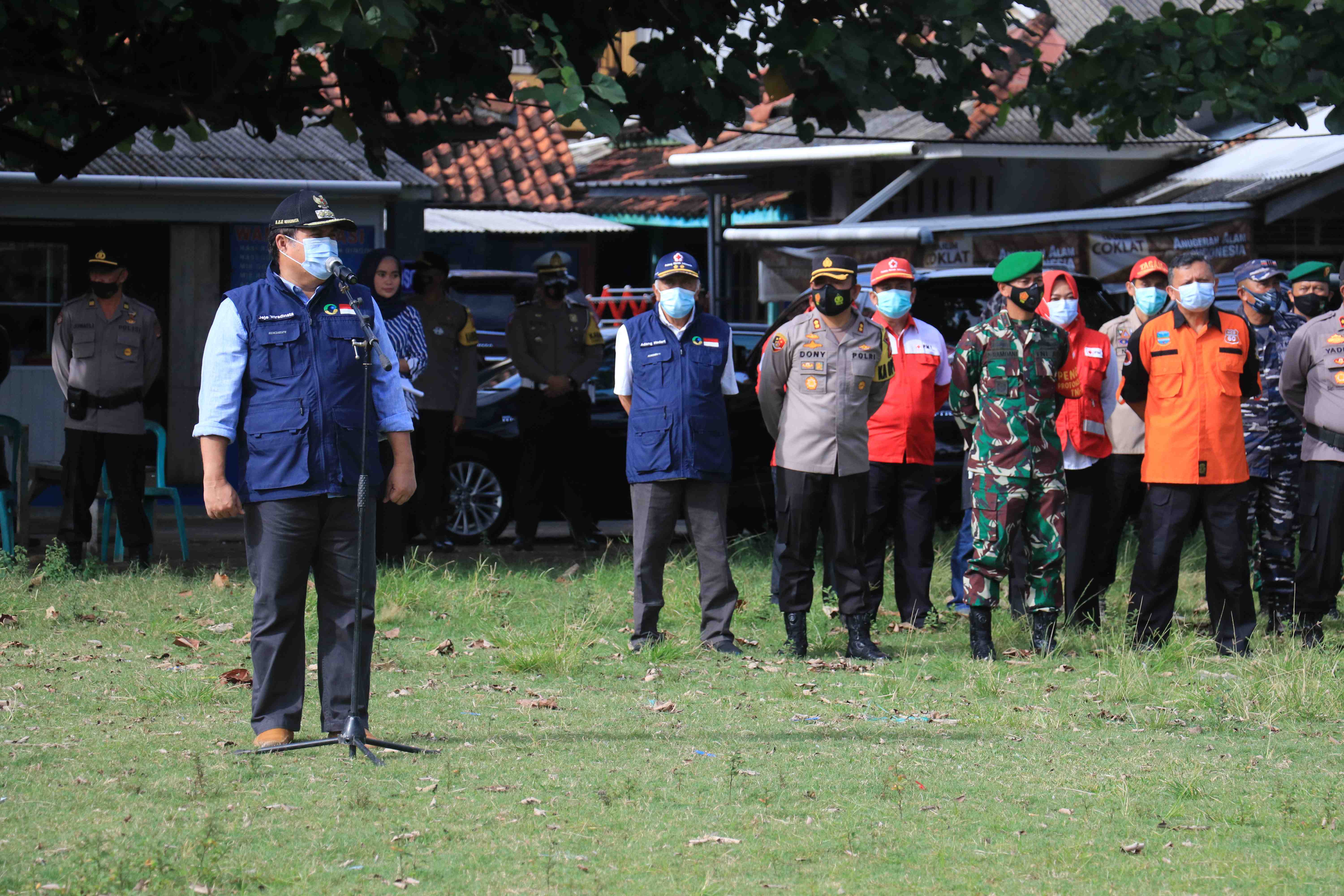 Apel Gabungan Jelang Pergantian Tahun Baru 2021