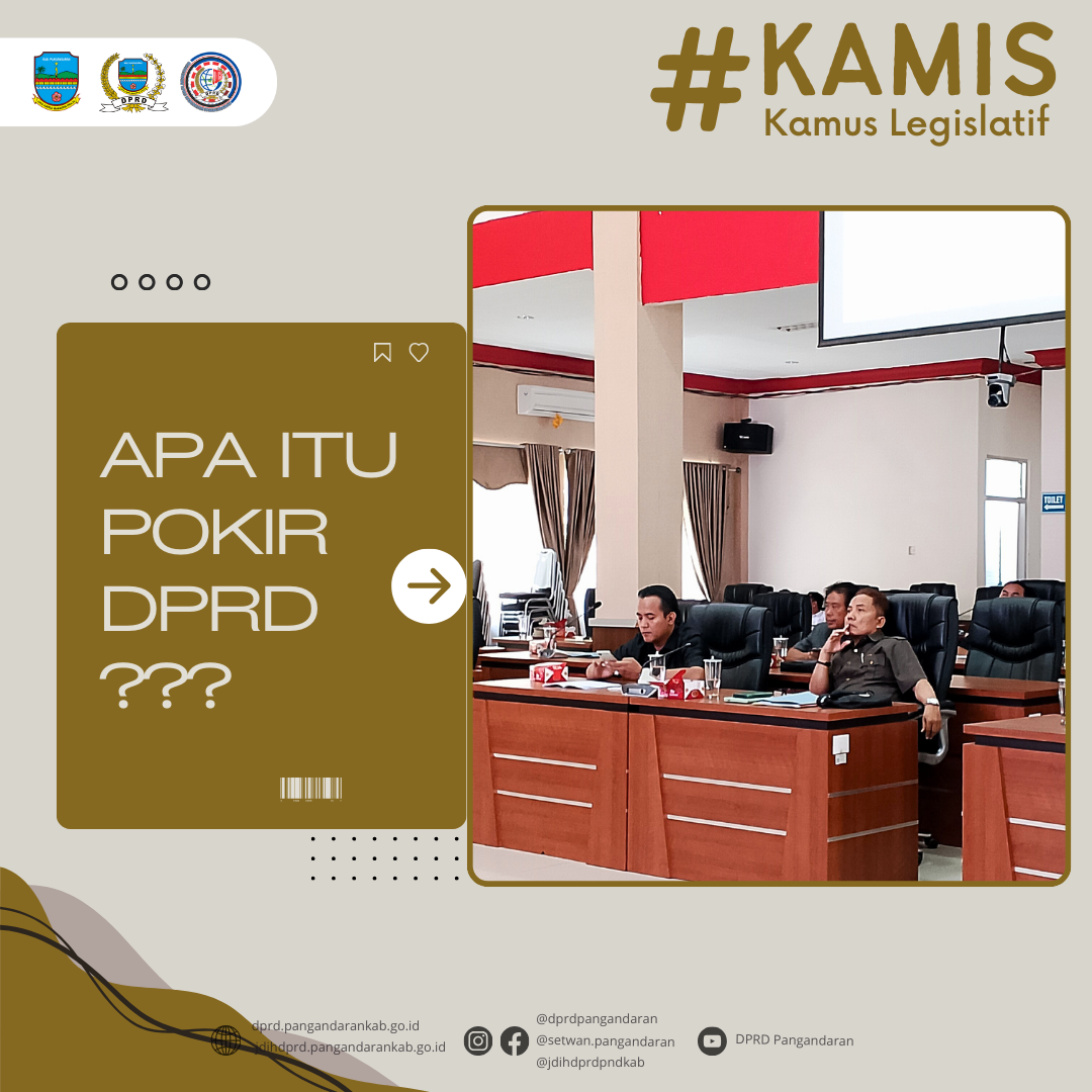 infograis Apa itu POKIR DPRD ?