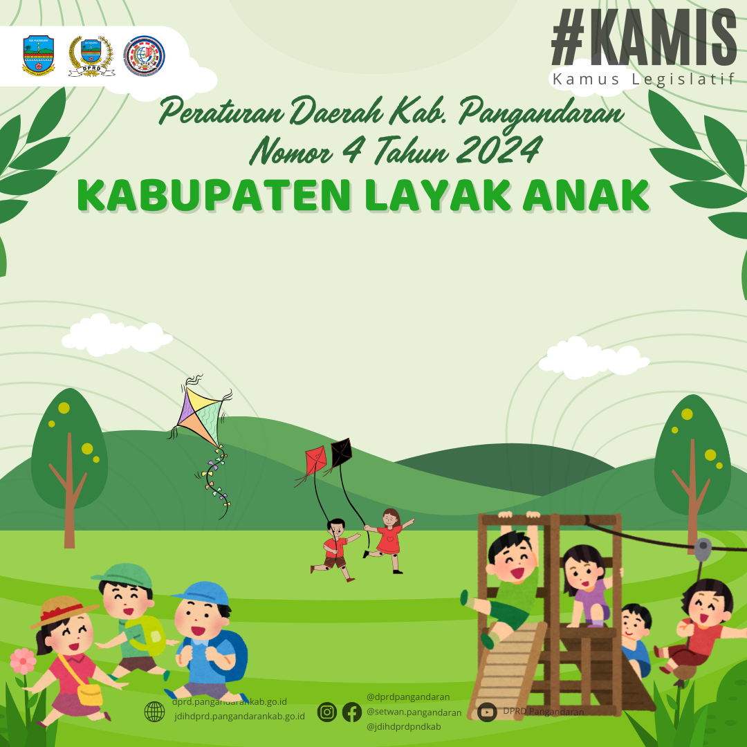 infografis Peraturan Daerah Kab. Pangandaran  Nomor 4 Tahun 2024