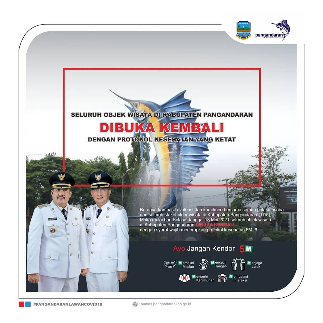 Objek Wisata Dibuka Kembali