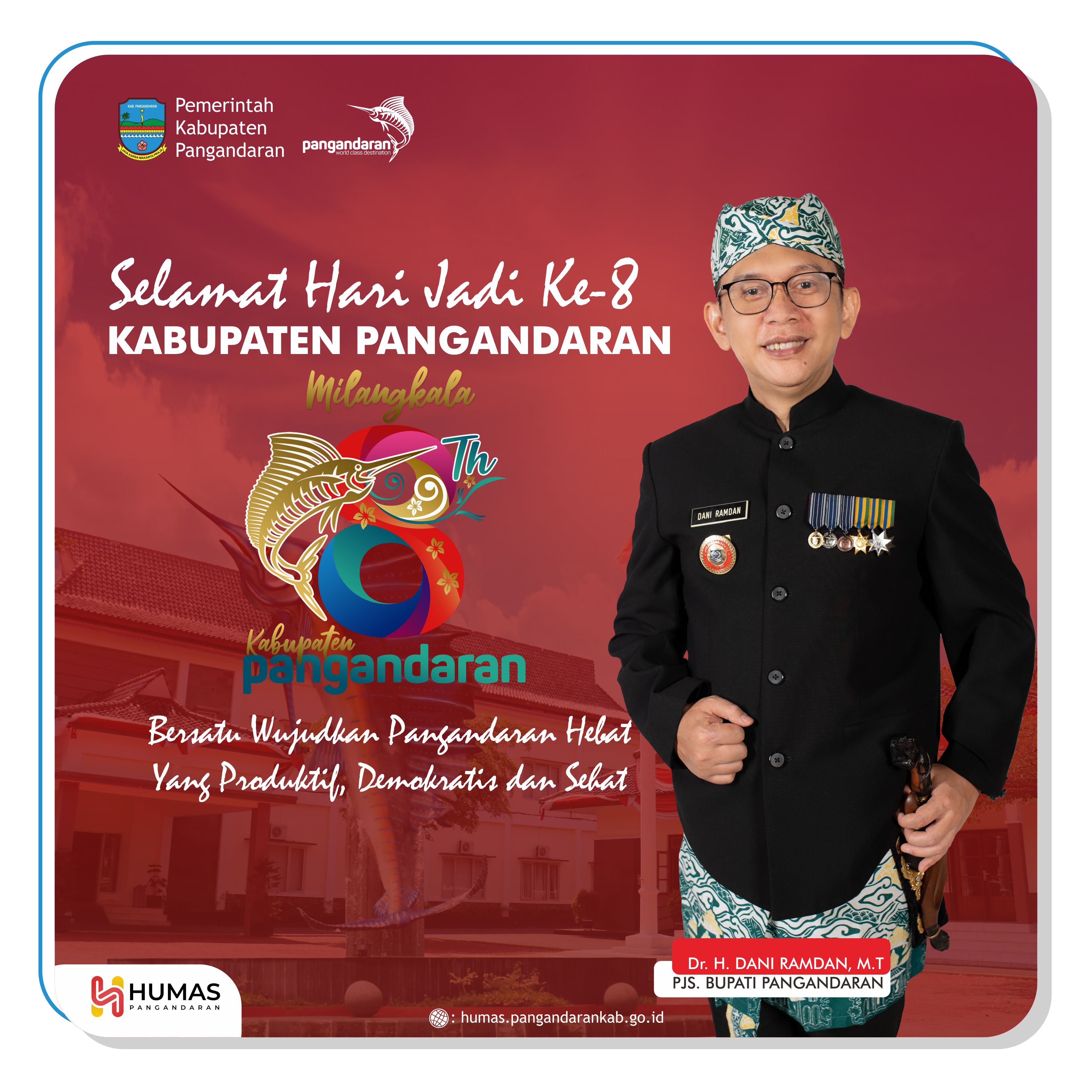 Milangkala 8 Tahun Kabupaten Pangandaran