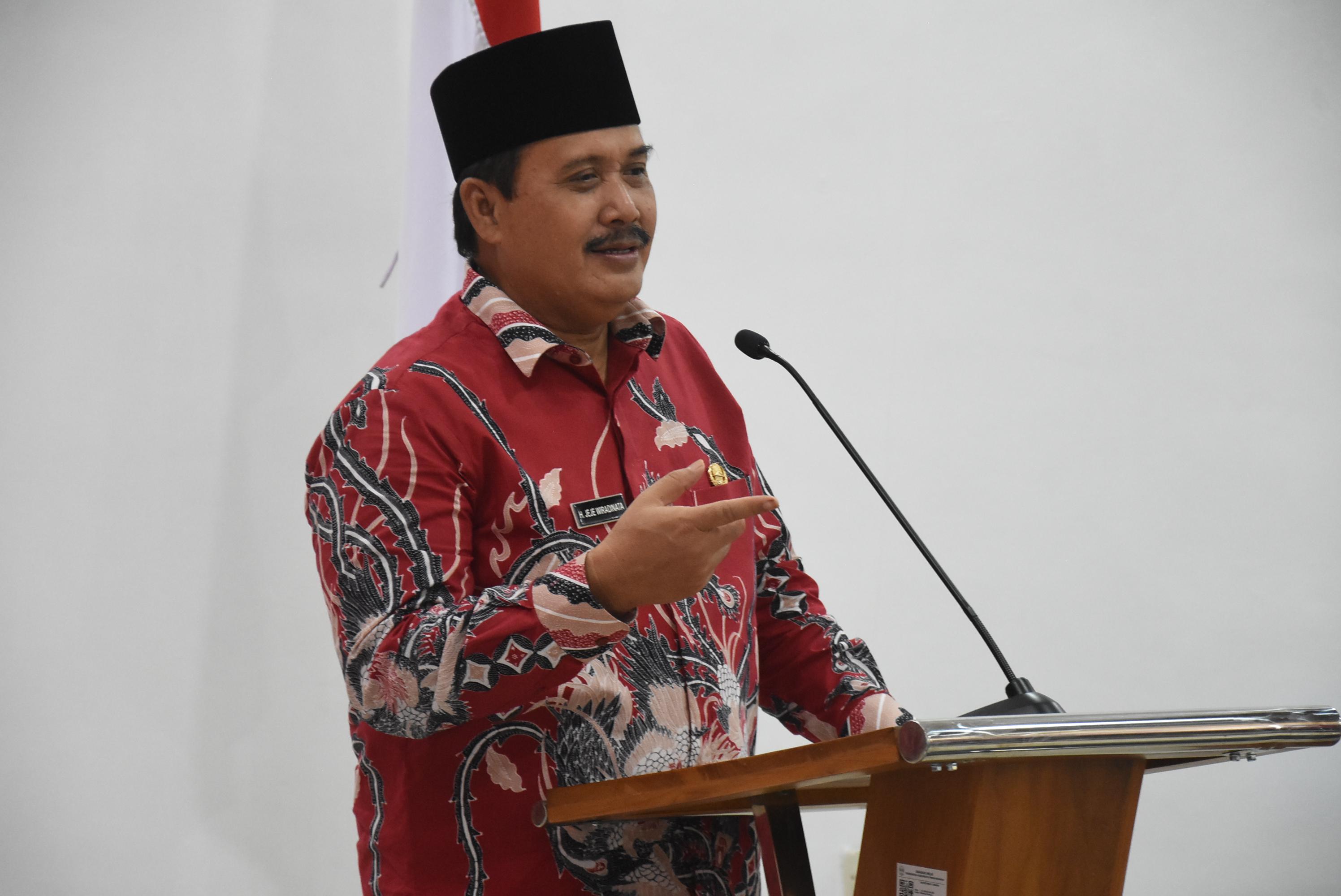 Pelepasan Kafilah Kab. Pangandaran pada MTQ Ke-37 Tingkat Provinsi Jawa Barat