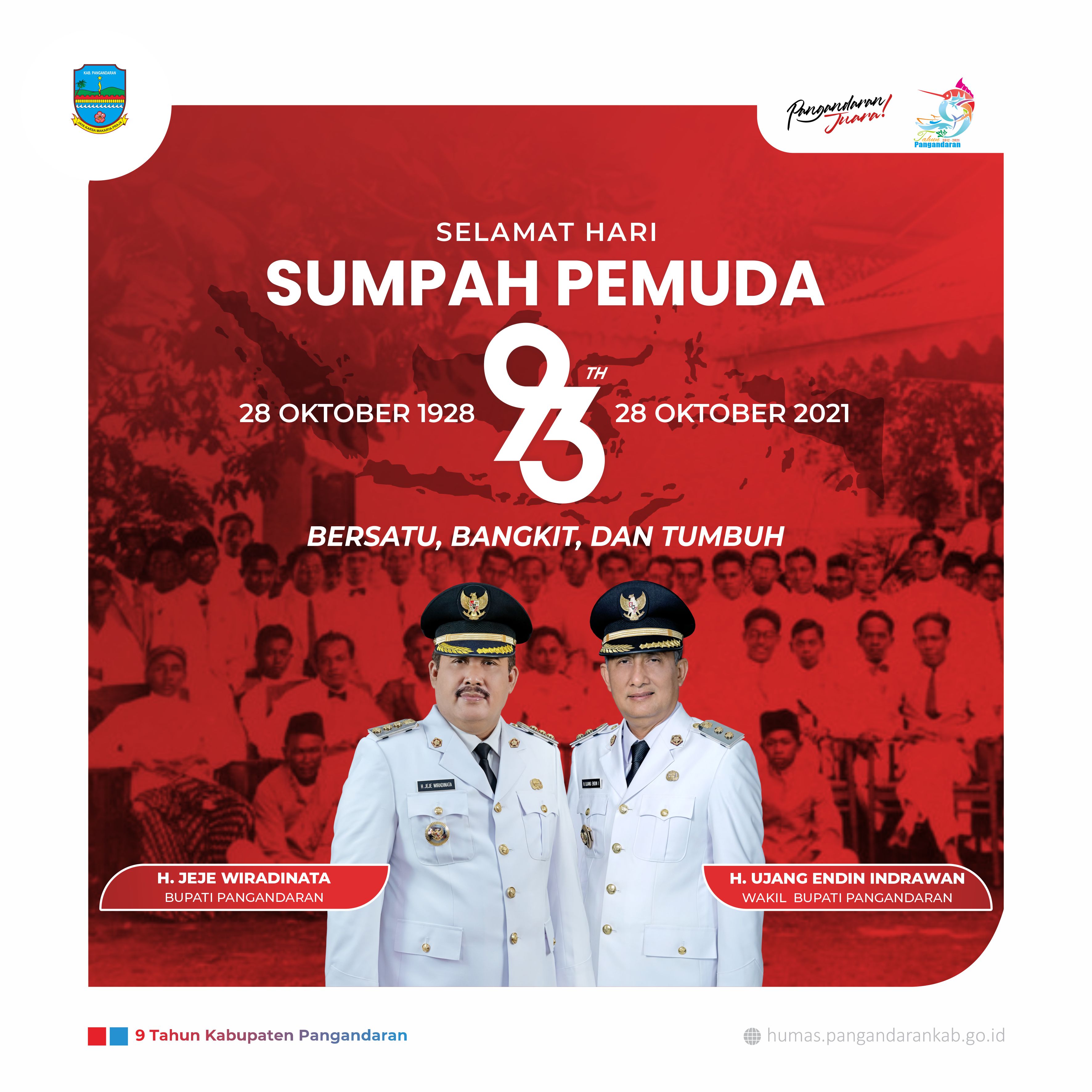 Selamat Hari Sumpah Pemuda 2021