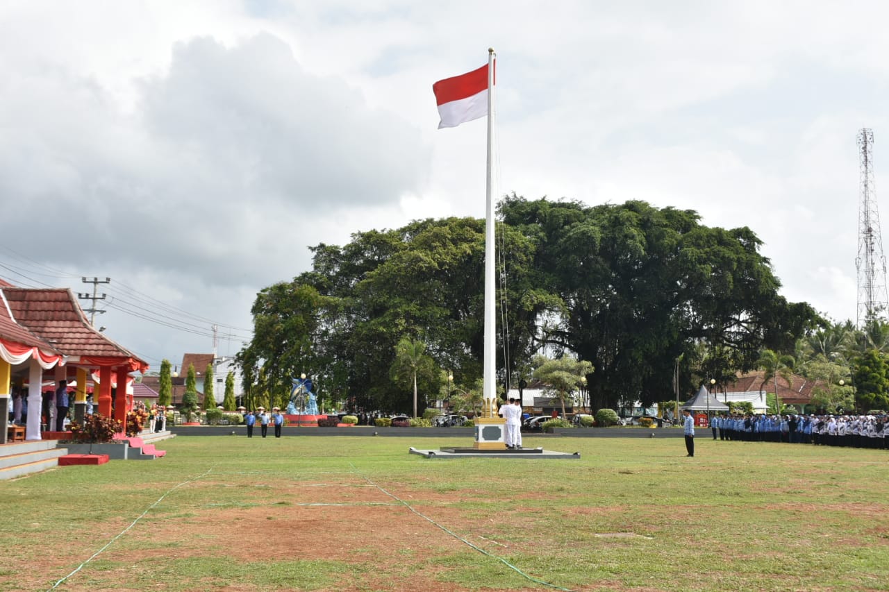 Upacara HUT Ke-48 KORPRI Tingkat Kabupaten Pangandaran