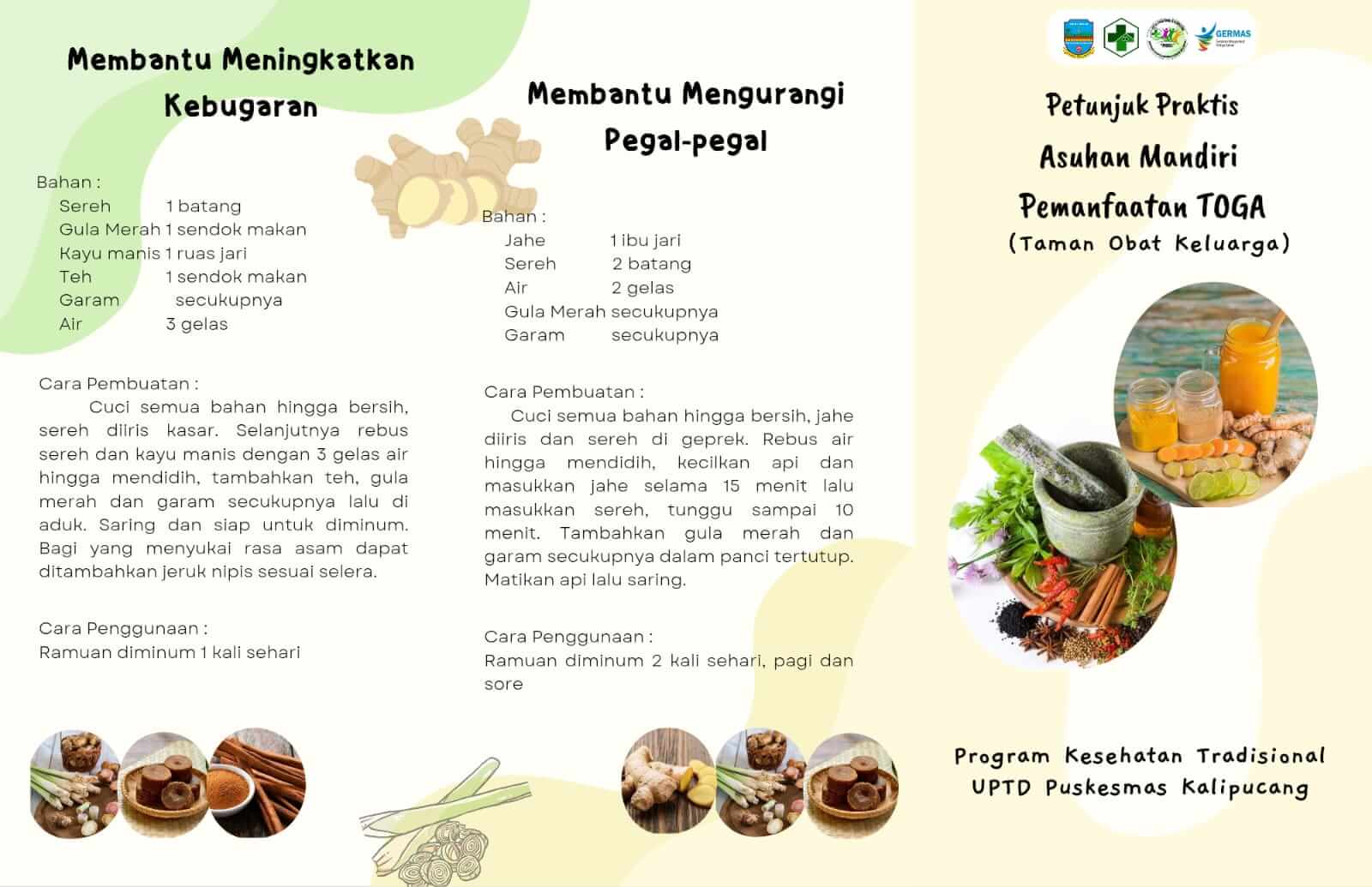 Petunjuk Praktis Pemanfaatan Toga