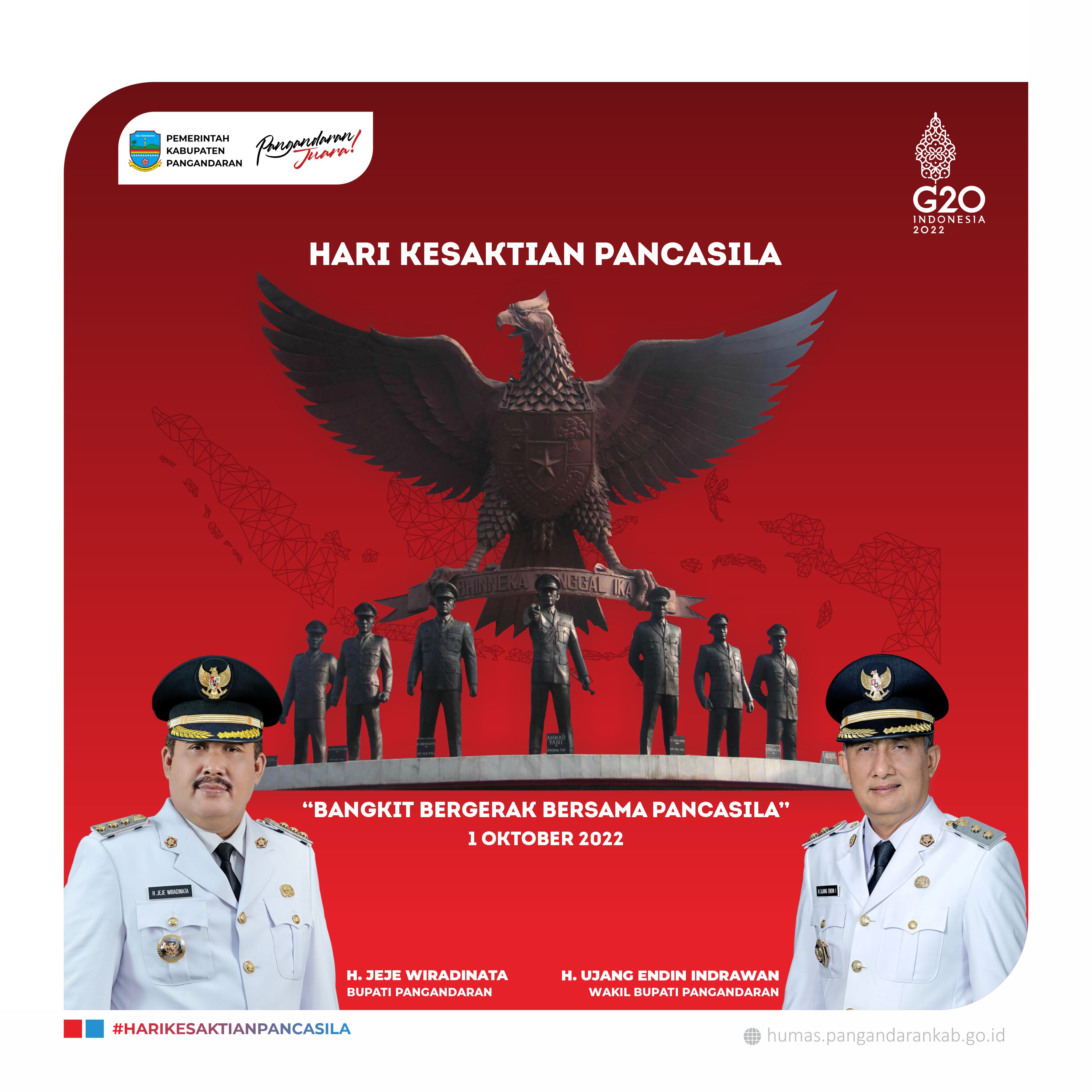 Selamat Hari Kesaktian Pancasila Tahun 2022