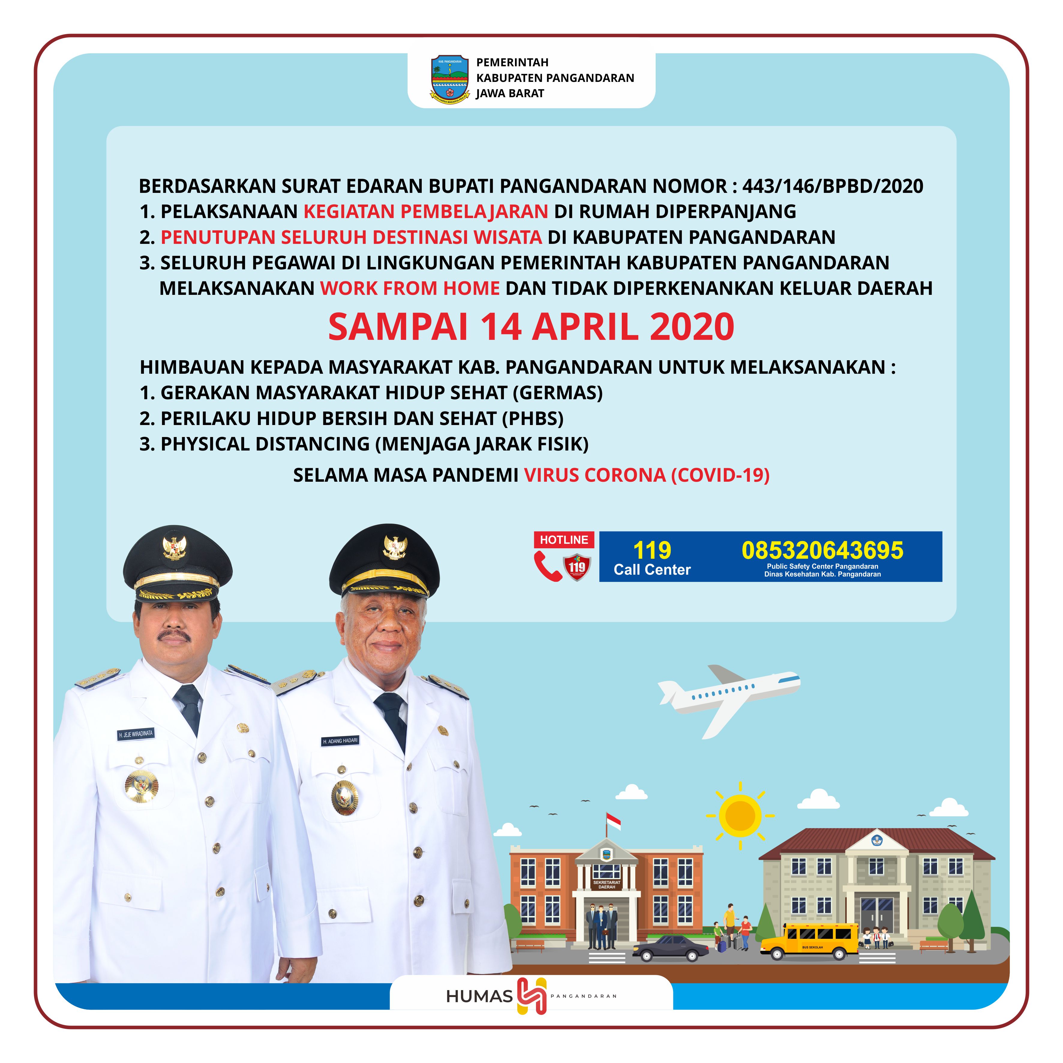 Perpanjangan Pencegahan dan Penaganan Covid-19