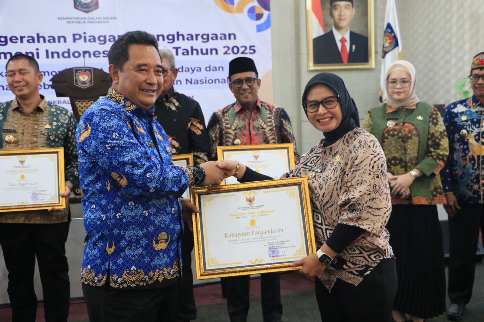 Masuk 6 Besar di Jawa Barat, Pangandaran Terima Piagam Penghargaan IHaI 2025