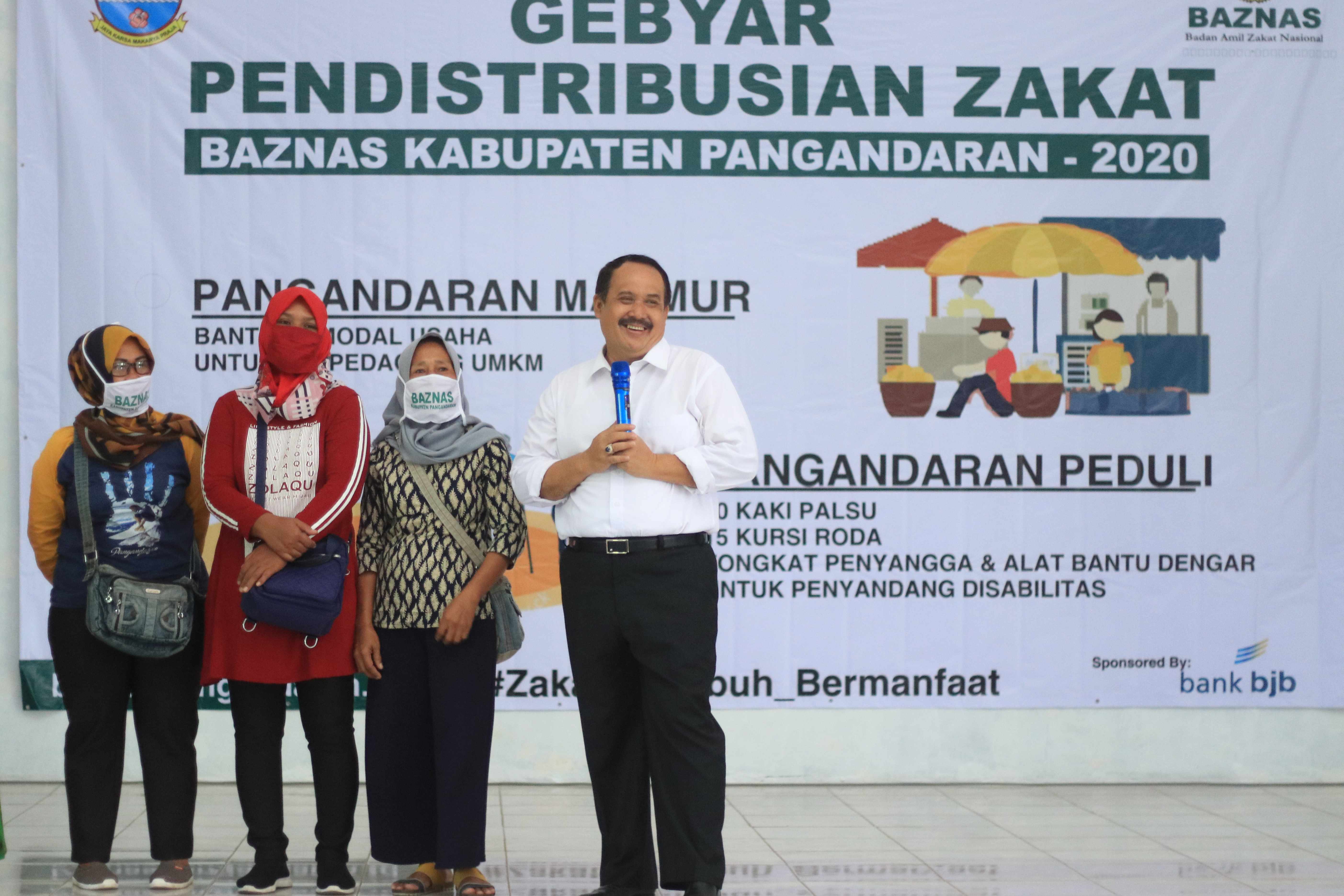 Gebyar Pendistribusian Zakat, Infaq dan Shodaqoh (ZIS) Tahun 2020