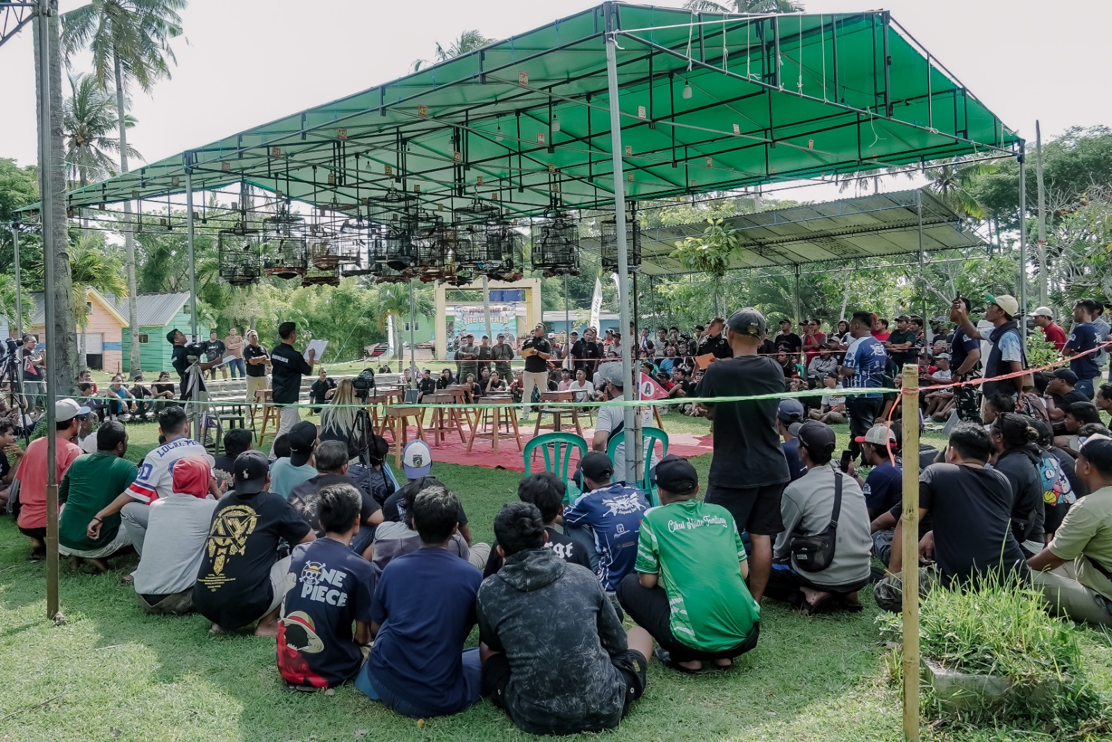 PERLOMBAAN BURUNG KICAU MERIAHKAN MILANGKALA KABUPATEN PANGANDARAN KE-13