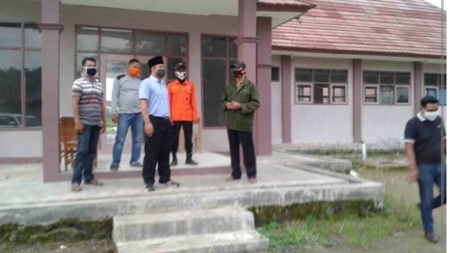 Ketua DPRD Kab. Pangandaran Tinjau Tempat Isolasi Mandiri Pemudik di Pangandaran